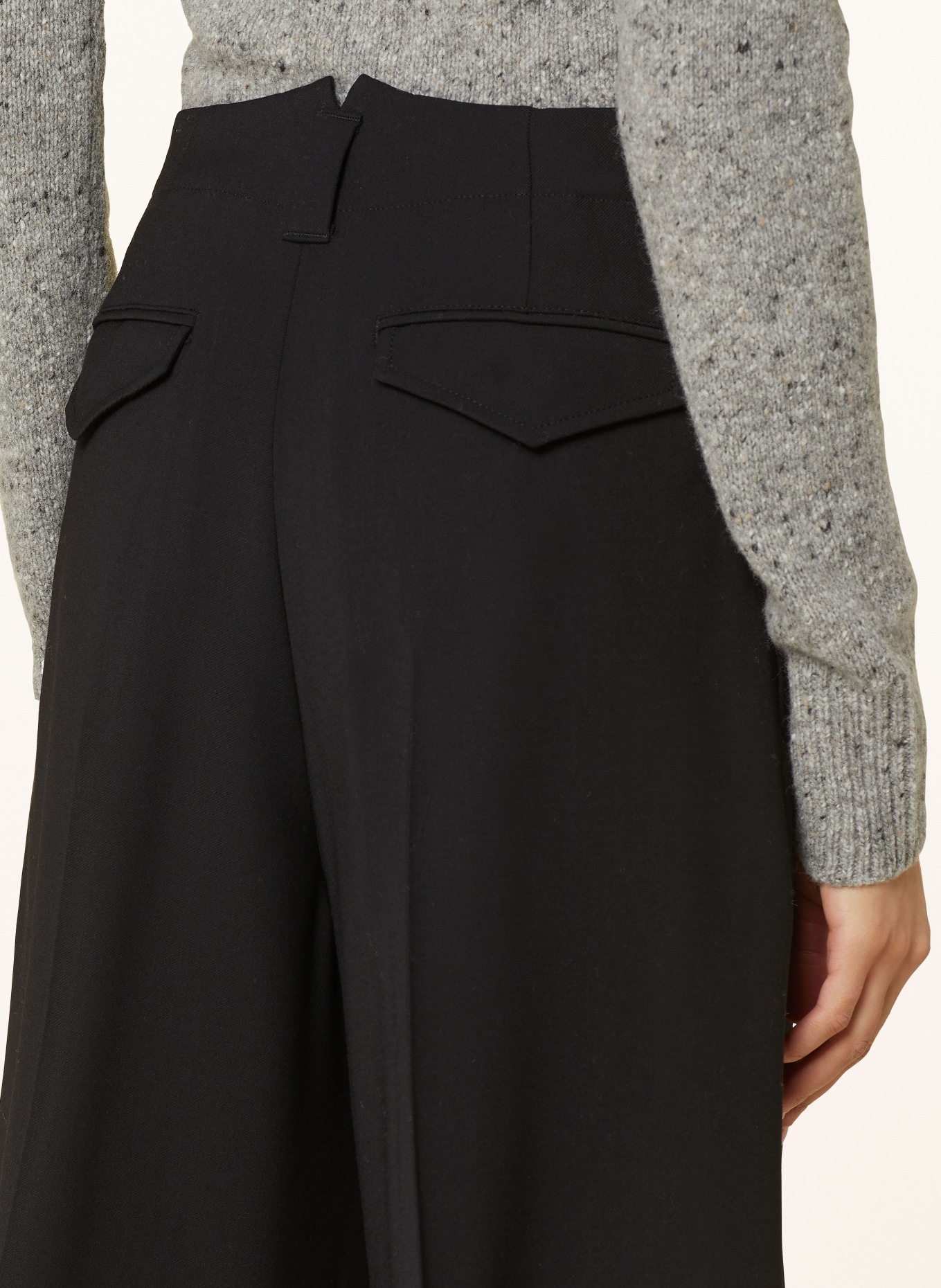 AMI PARIS Shorts, Color: BLACK (Image 5)