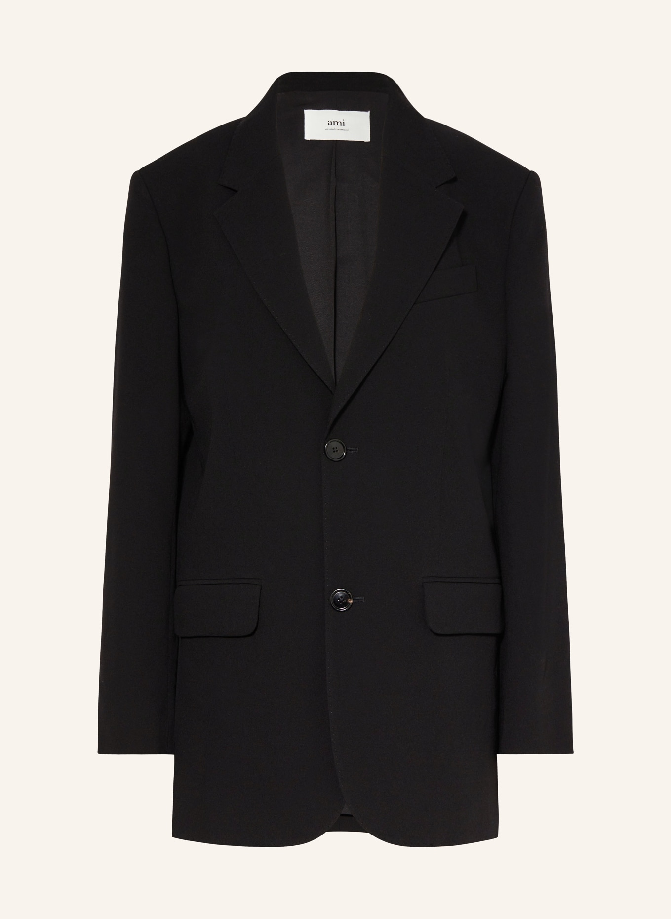 AMI PARIS Oversized blazer, Color: BLACK (Image 1)