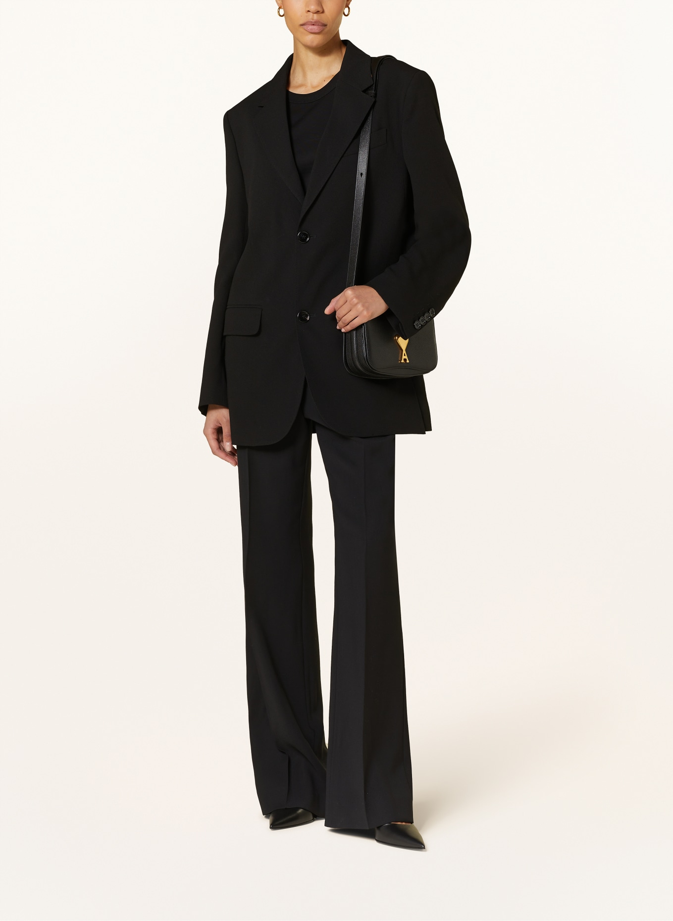 AMI PARIS Oversized blazer, Color: BLACK (Image 2)