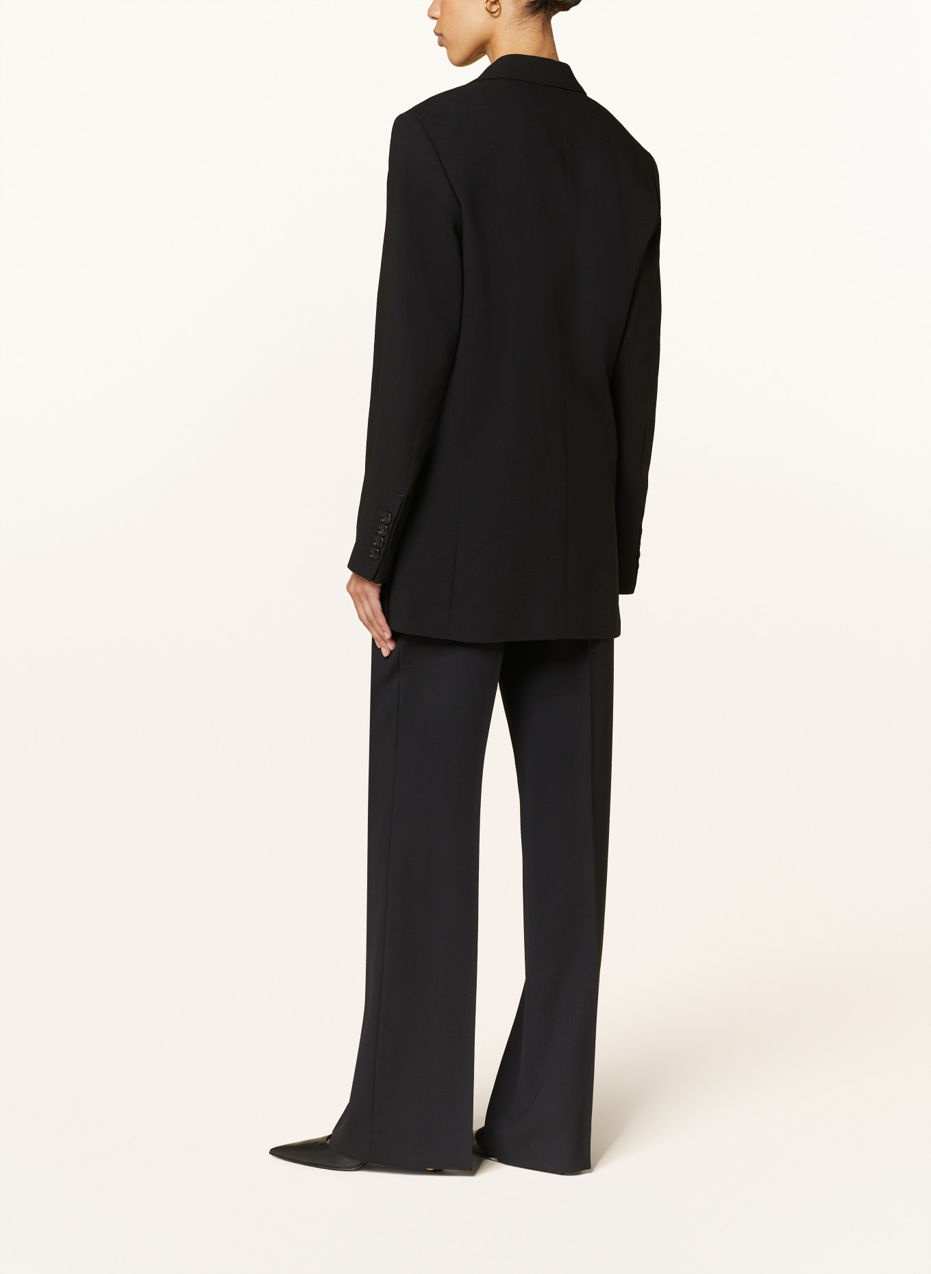AMI PARIS Oversized blazer, Color: BLACK (Image 3)