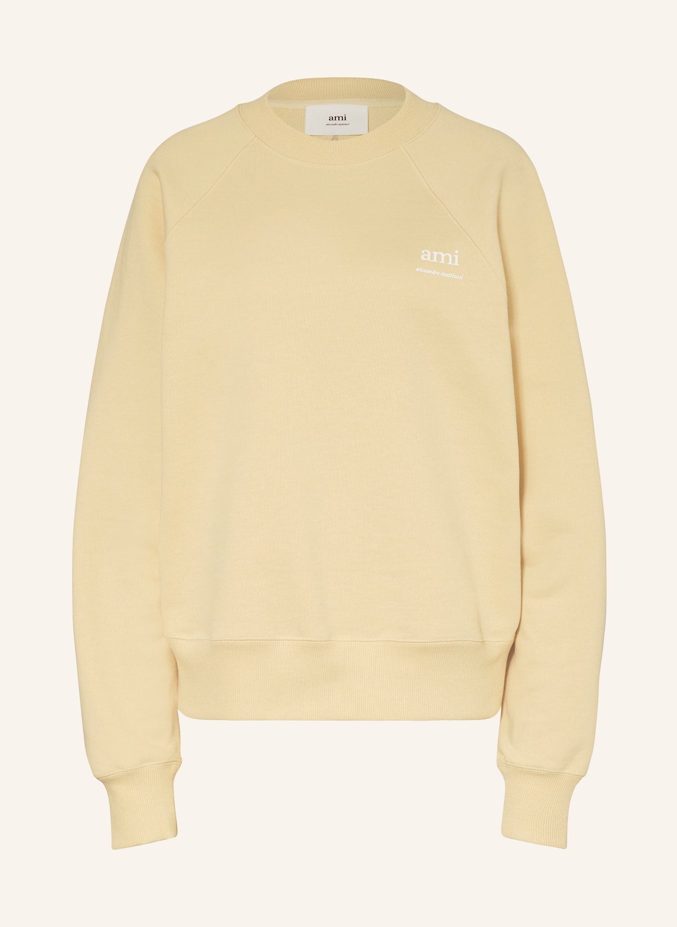 AMI PARIS Sweatshirt, Farbe: ECRU (Bild 1)