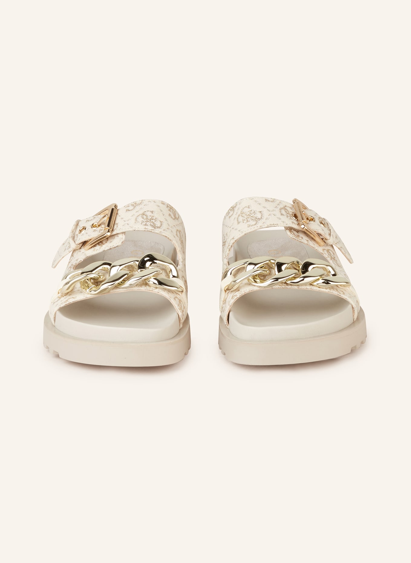 GUESS Slides FATEMA with glitter thread