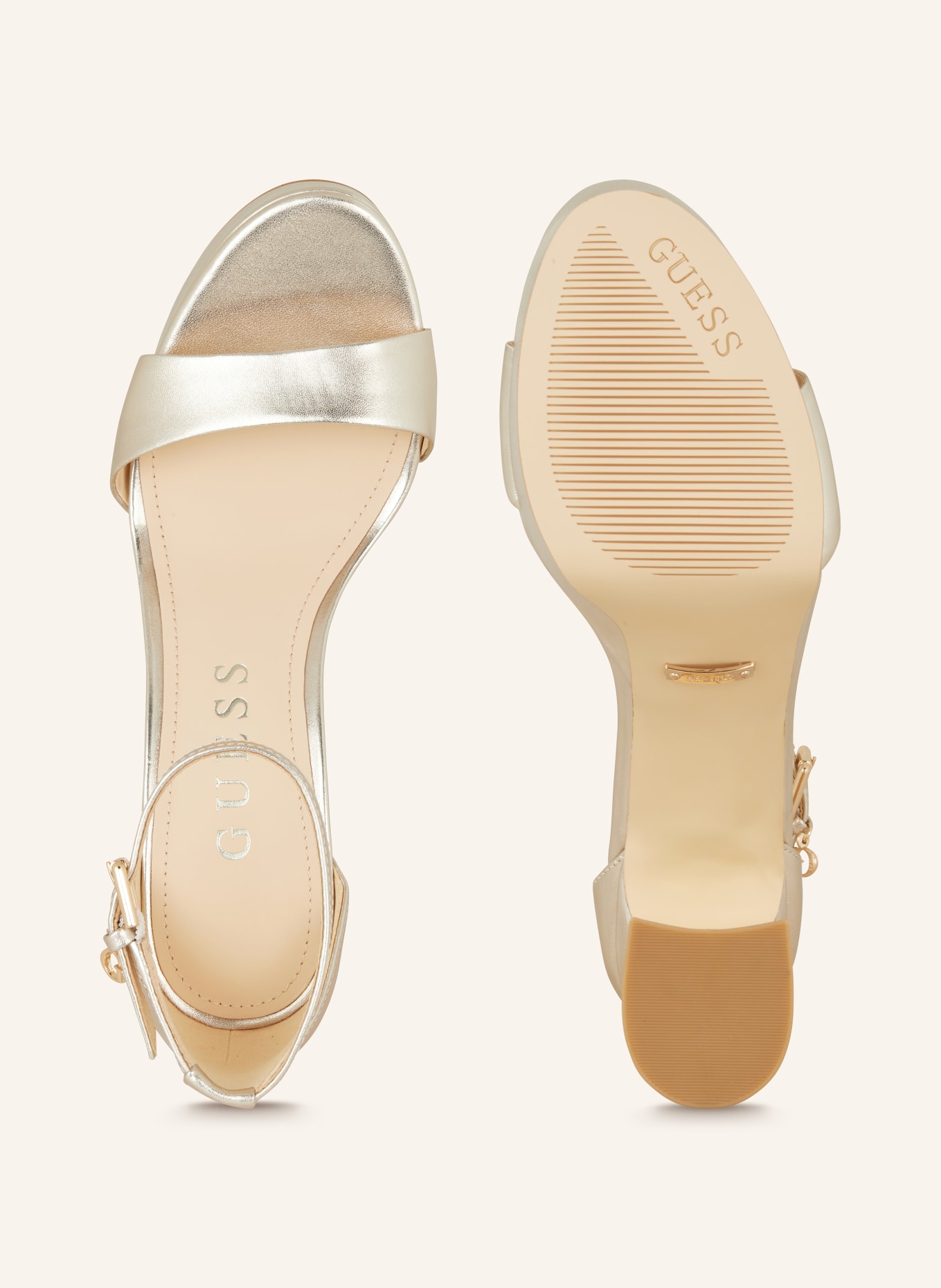 GUESS Platform sandals IDAS, Color: GOLD (Image 5)