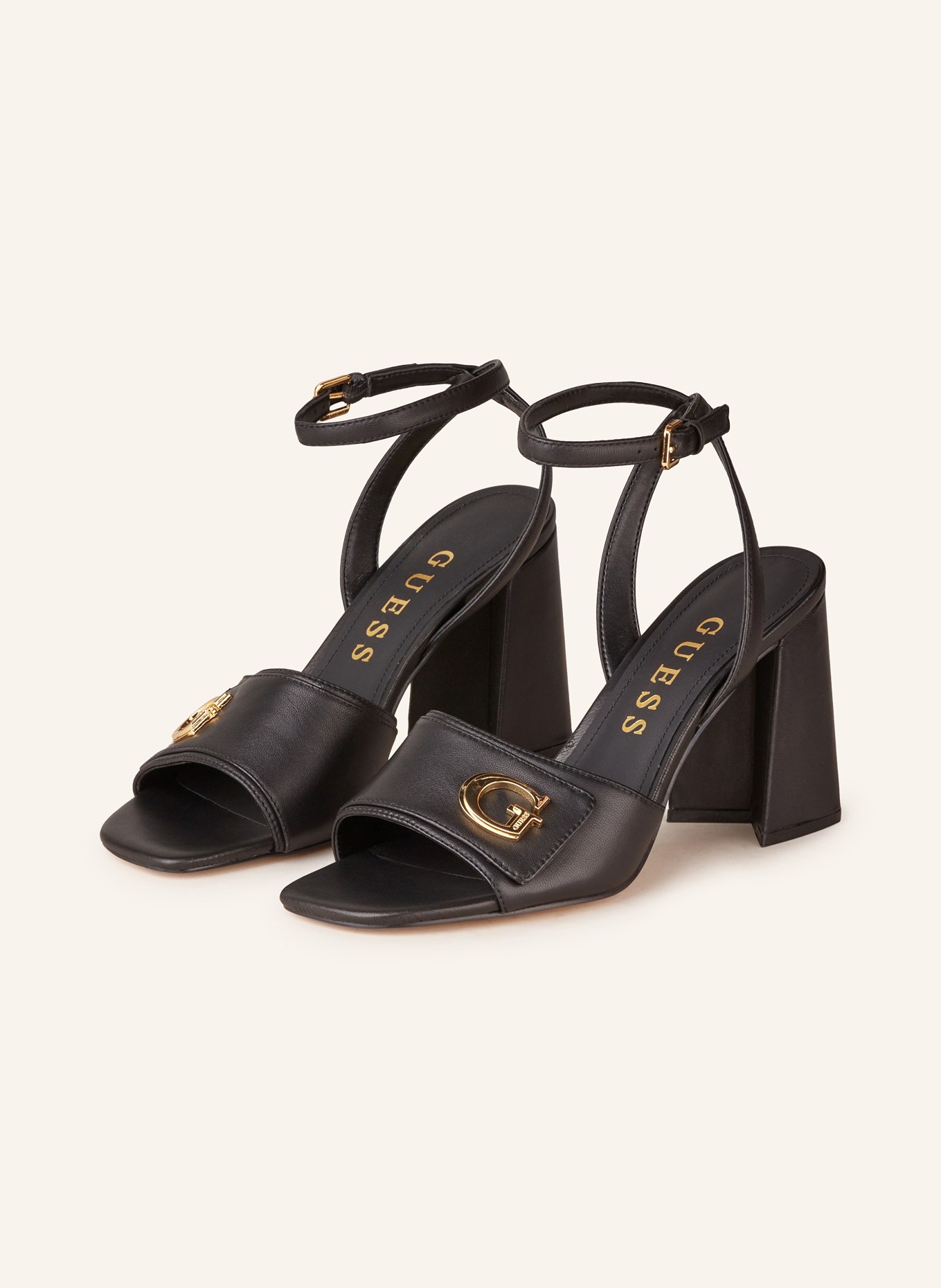 GUESS Sandals KERNARA, Color: BLACK (Image 1)