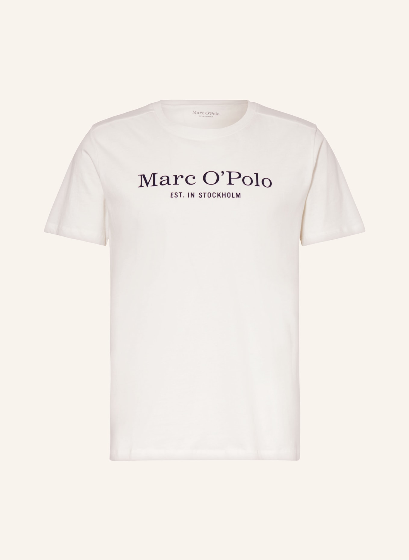 Marc O'Polo Schlafshirt, Farbe: WEISS/ SCHWARZ (Bild 1)