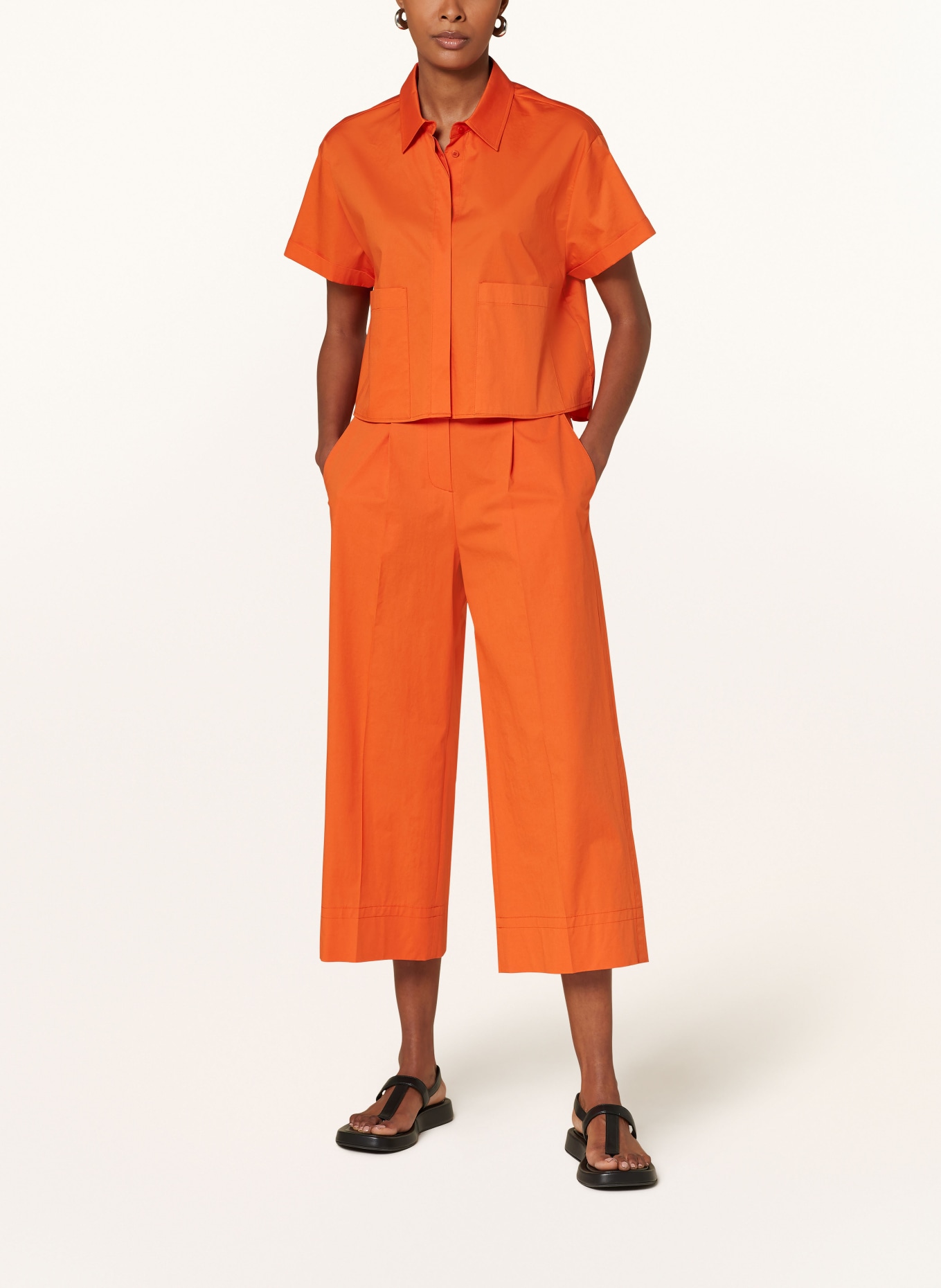 LUISA CERANO Culotte kalhoty, Barva: ORANŽOVÁ (Obrázek 2)