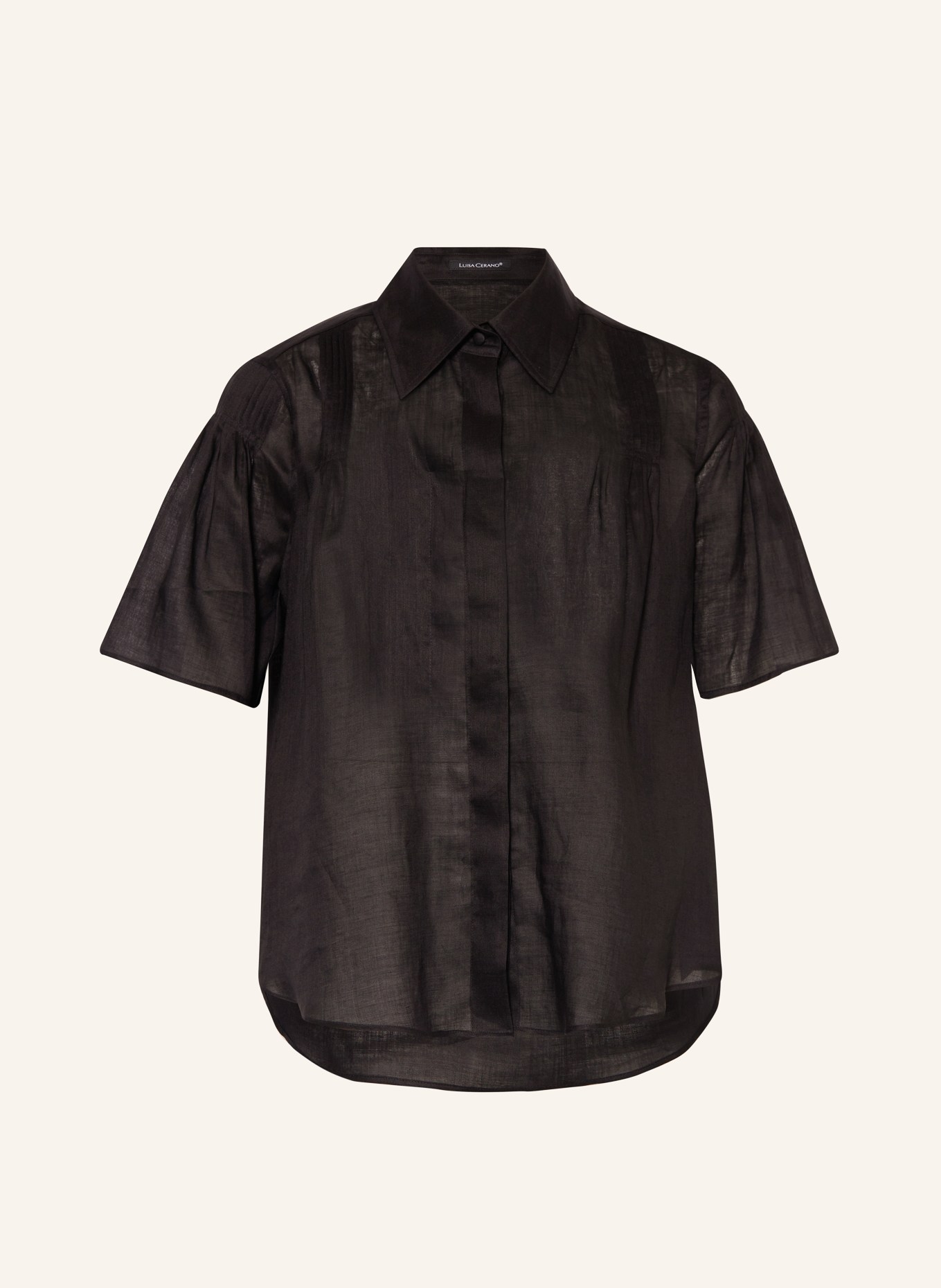 LUISA CERANO Shirt blouse, Color: BLACK (Image 1)