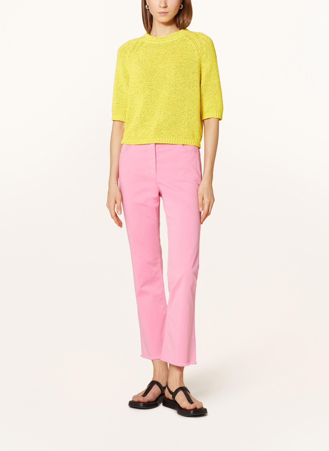 LUISA CERANO Knit shirt, Color: YELLOW (Image 2)