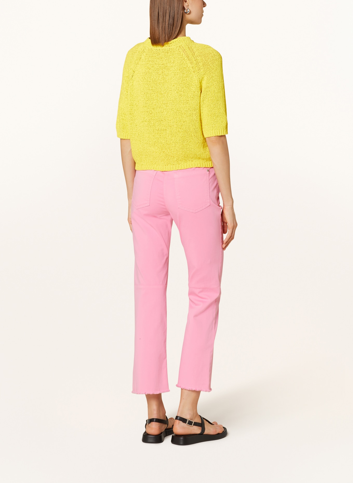 LUISA CERANO Knit shirt, Color: YELLOW (Image 3)
