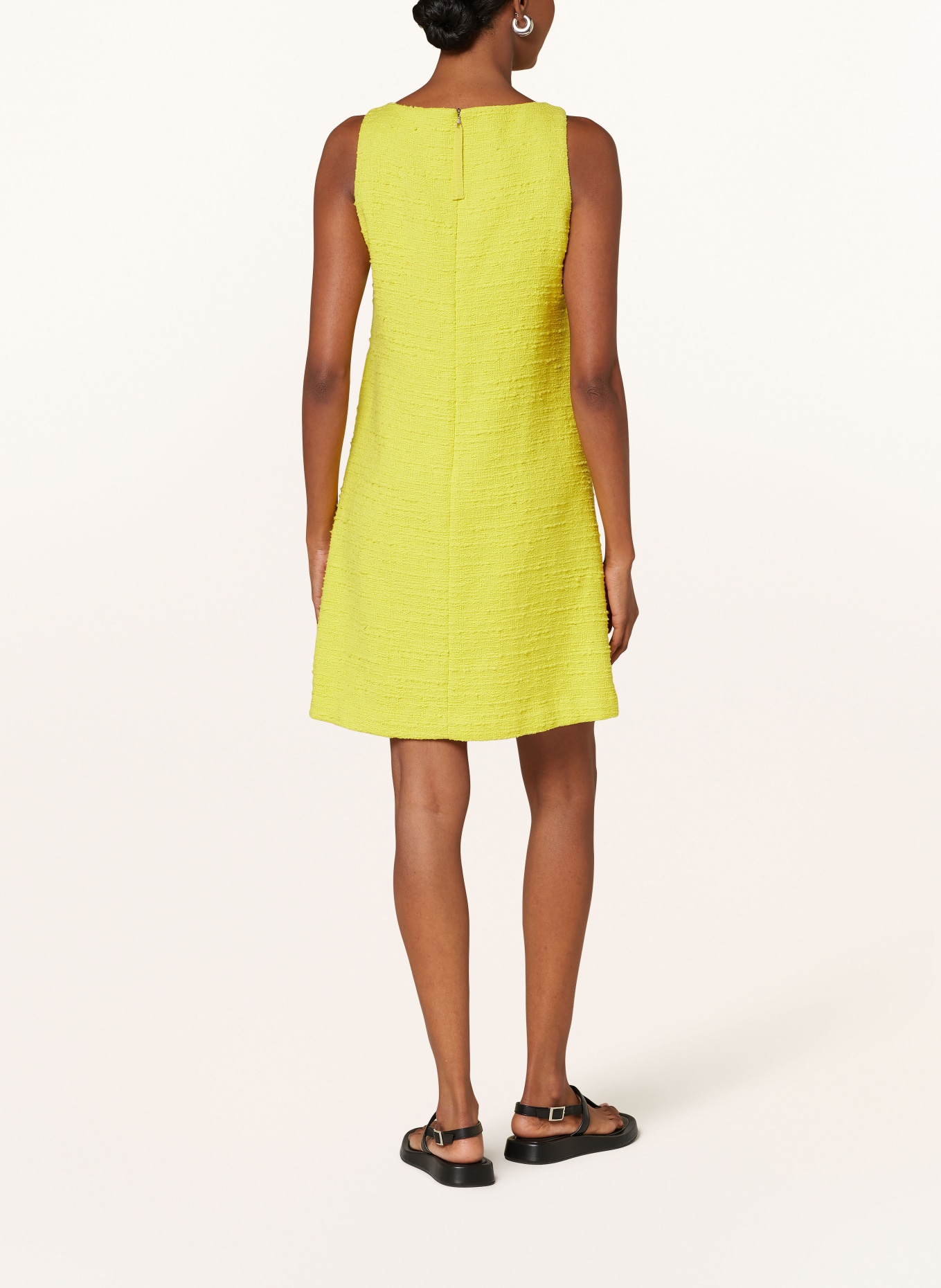 LUISA CERANO Tweed-Kleid, Farbe: GELB (Bild 3)