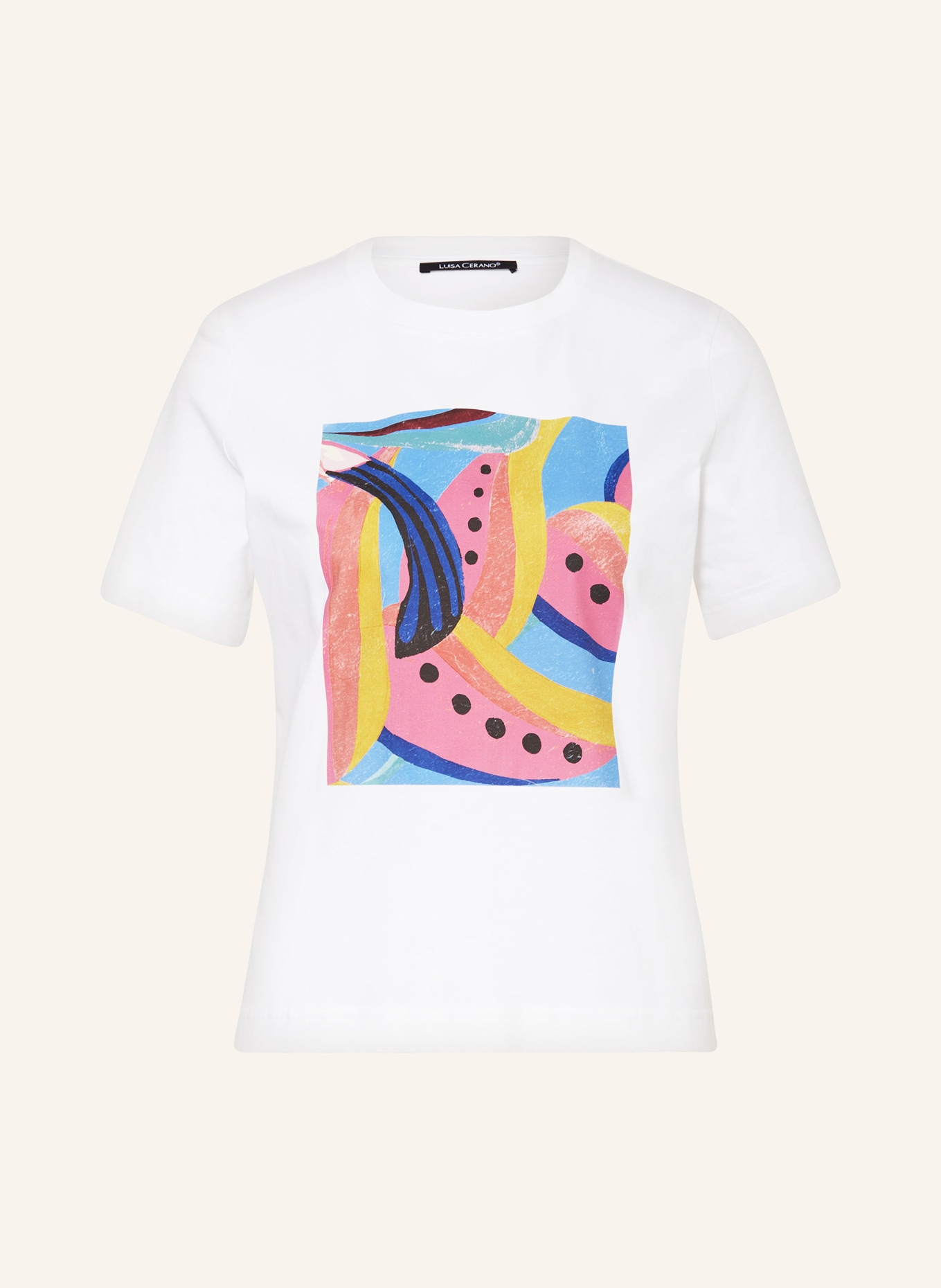 LUISA CERANO T-shirt, Color: CREAM (Image 1)