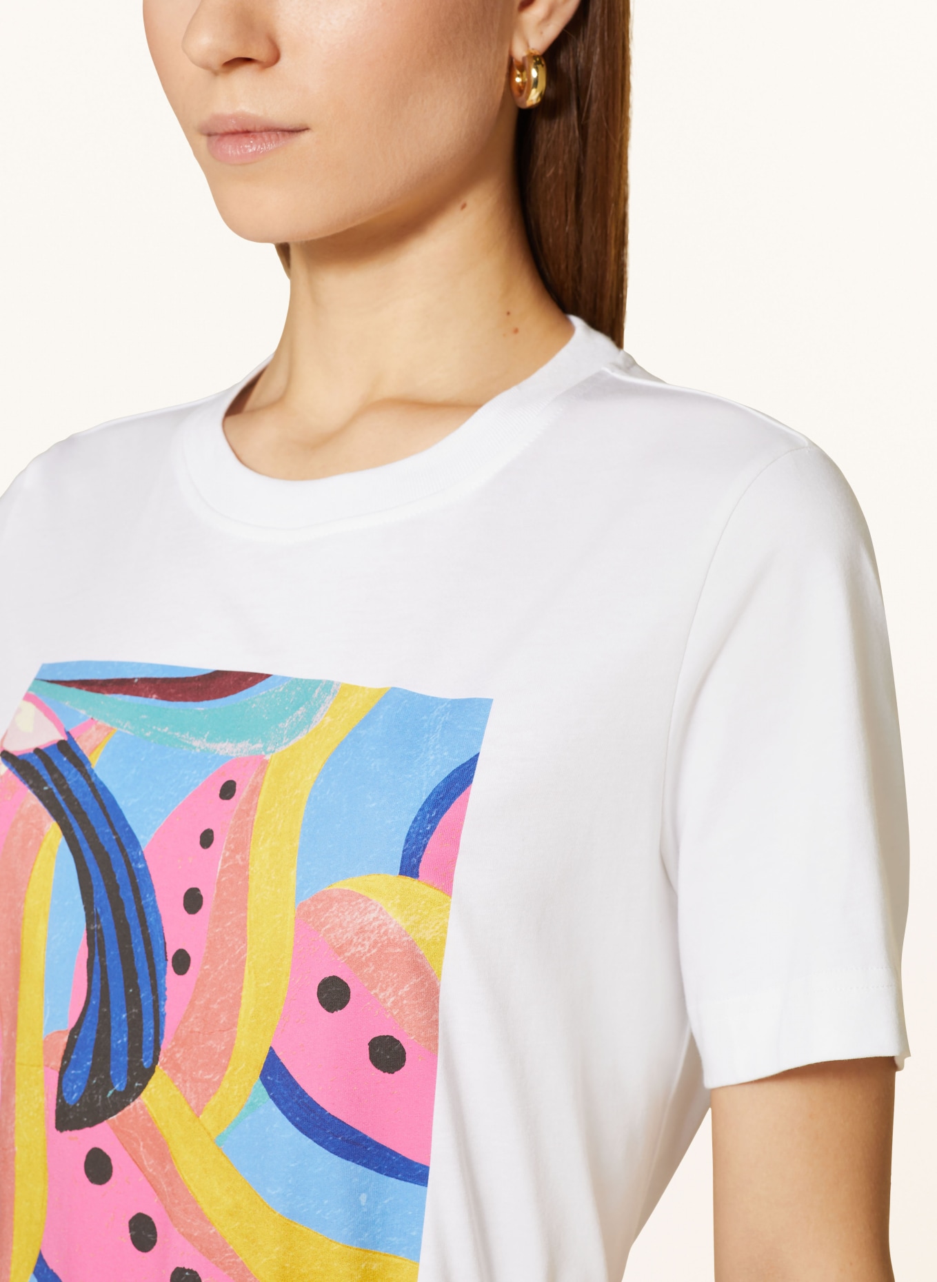 LUISA CERANO T-shirt, Color: CREAM (Image 4)
