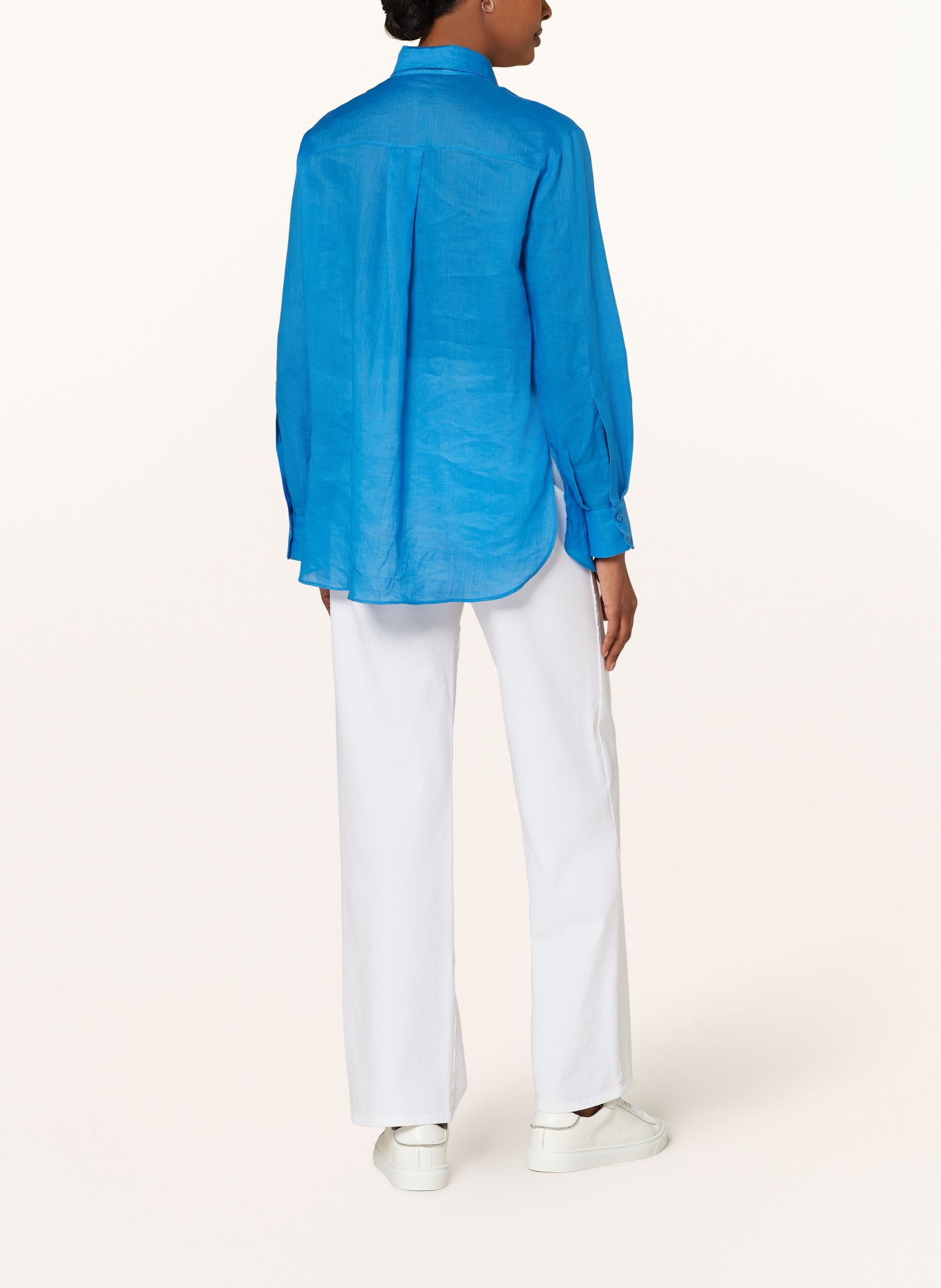 LUISA CERANO Shirt blouse, Color: BLUE (Image 3)