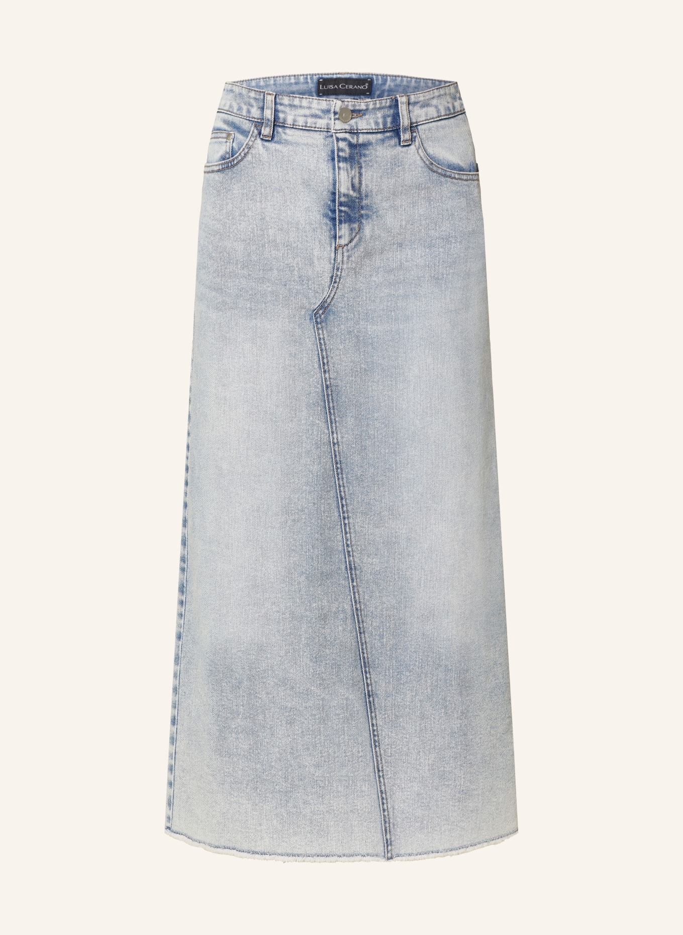 LUISA CERANO Spódnica jeansowa, Kolor: 234 azur (Obrazek 1)