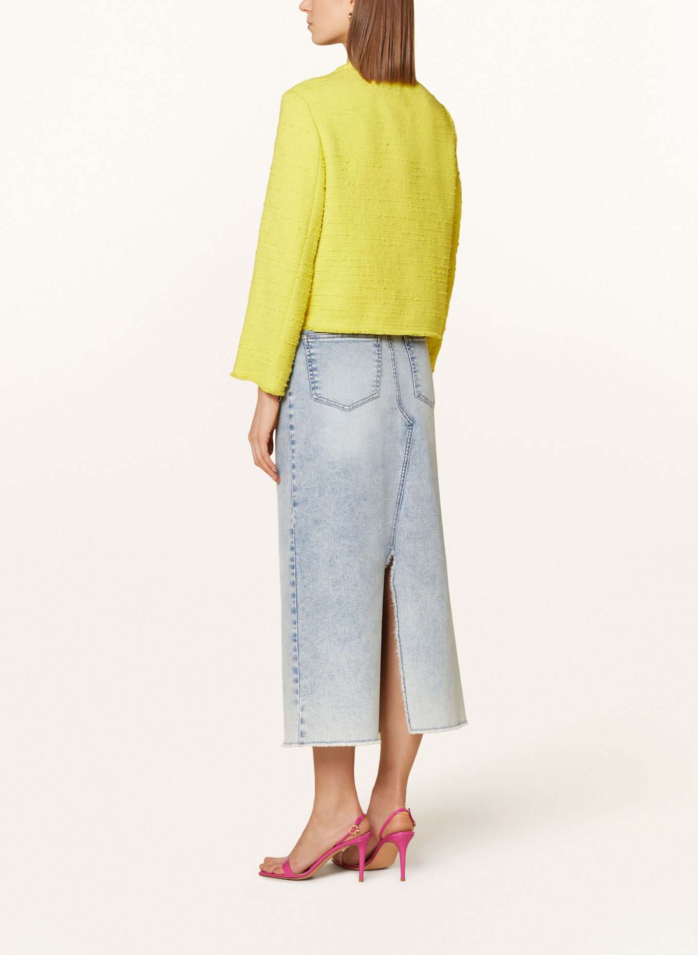 LUISA CERANO Denim skirt, Color: 234 azur (Image 3)
