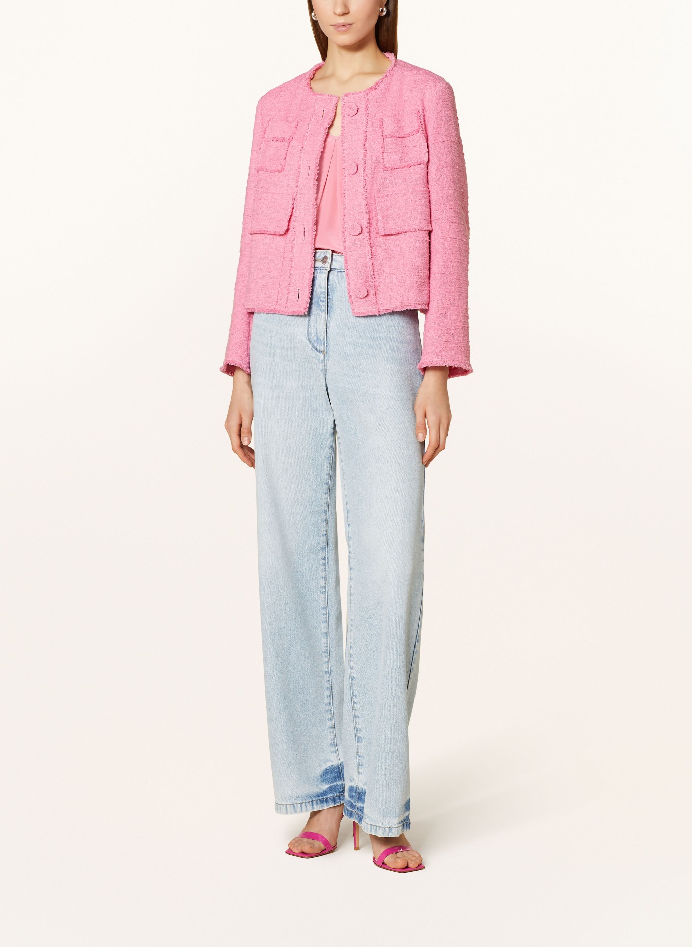 LUISA CERANO Boxy jacket, Color: PINK (Image 2)