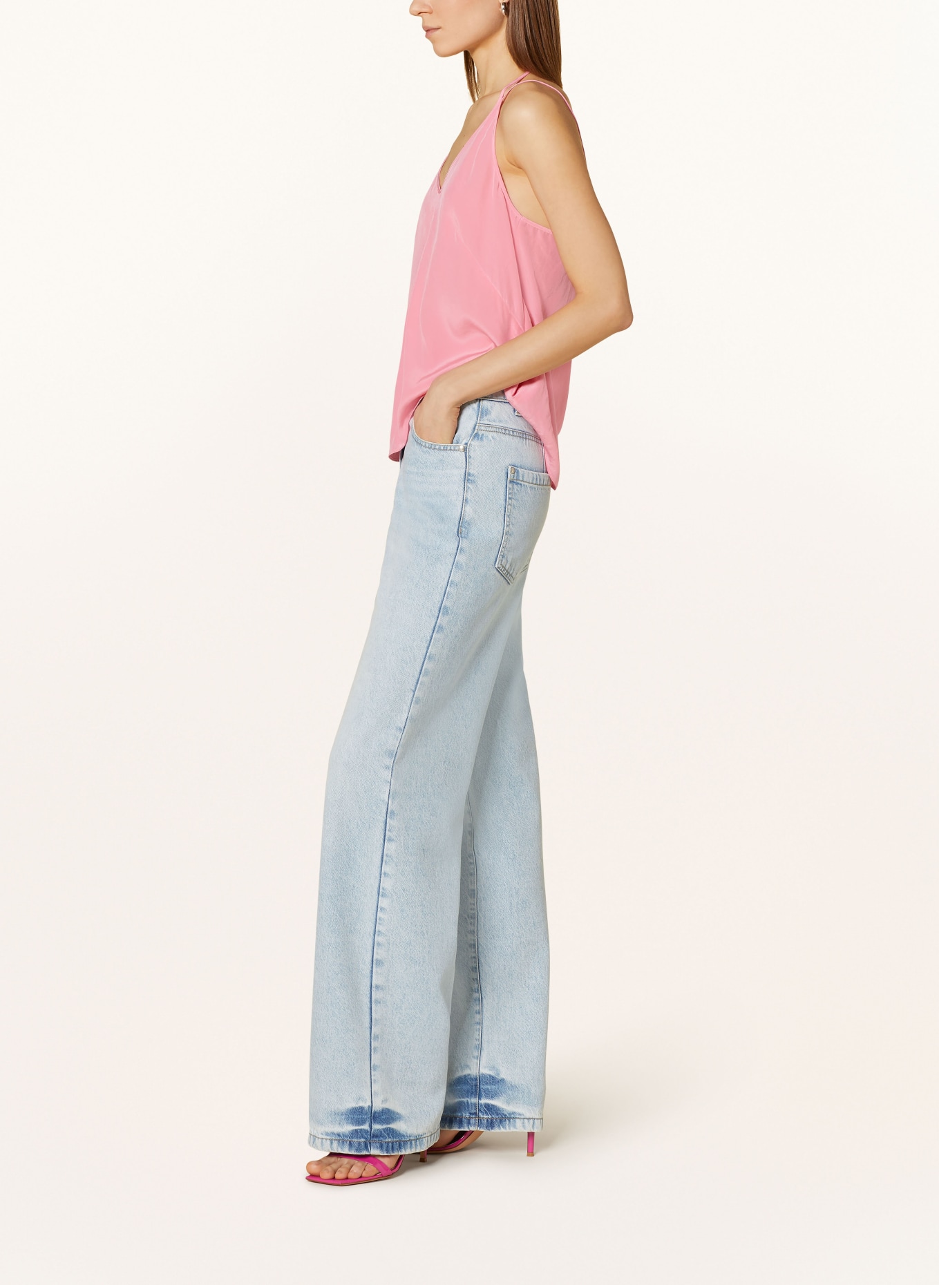 LUISA CERANO Straight Jeans LYO, Farbe: 234 azur (Bild 4)