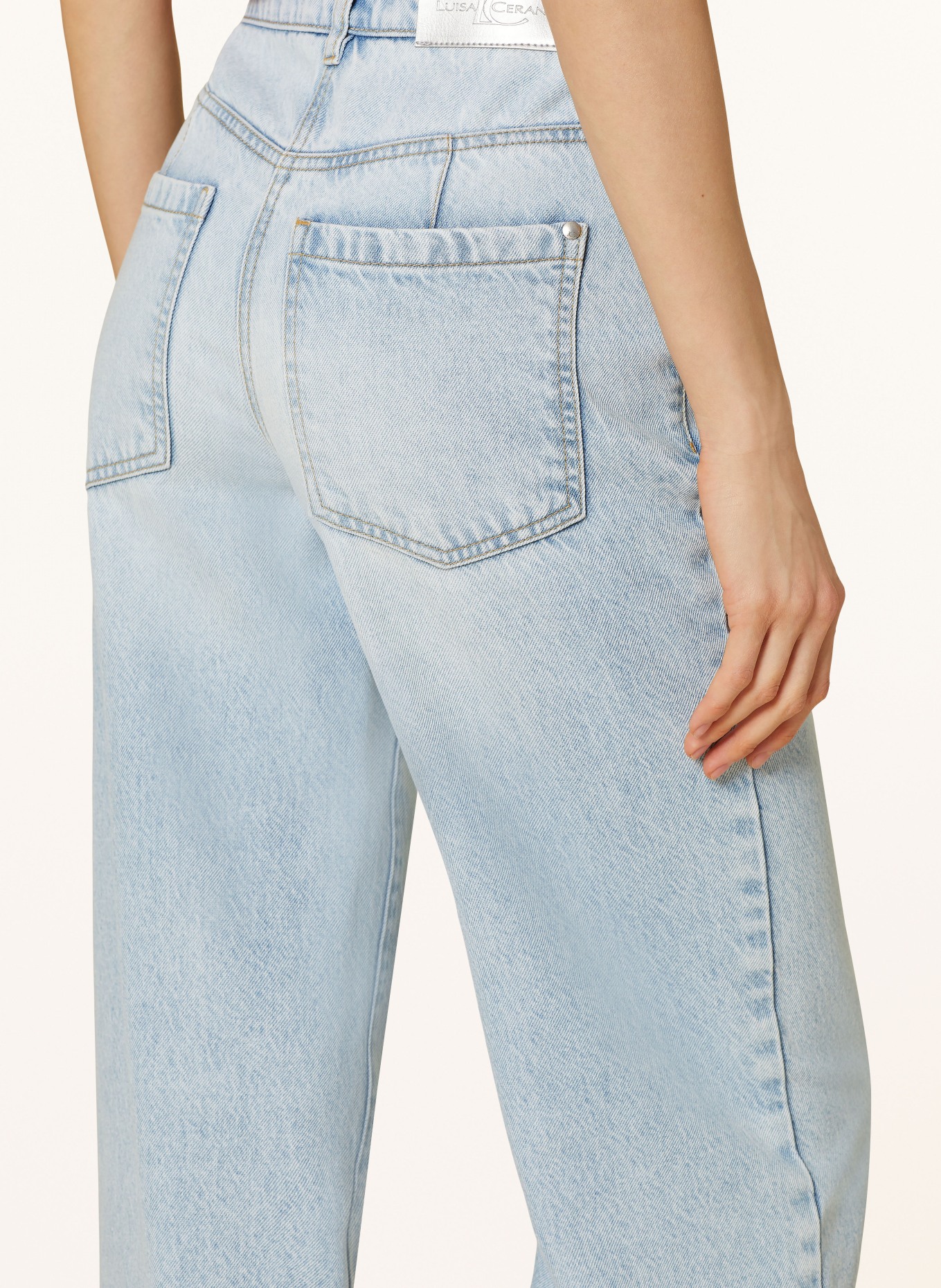 LUISA CERANO Straight Jeans LYO, Farbe: 234 azur (Bild 6)