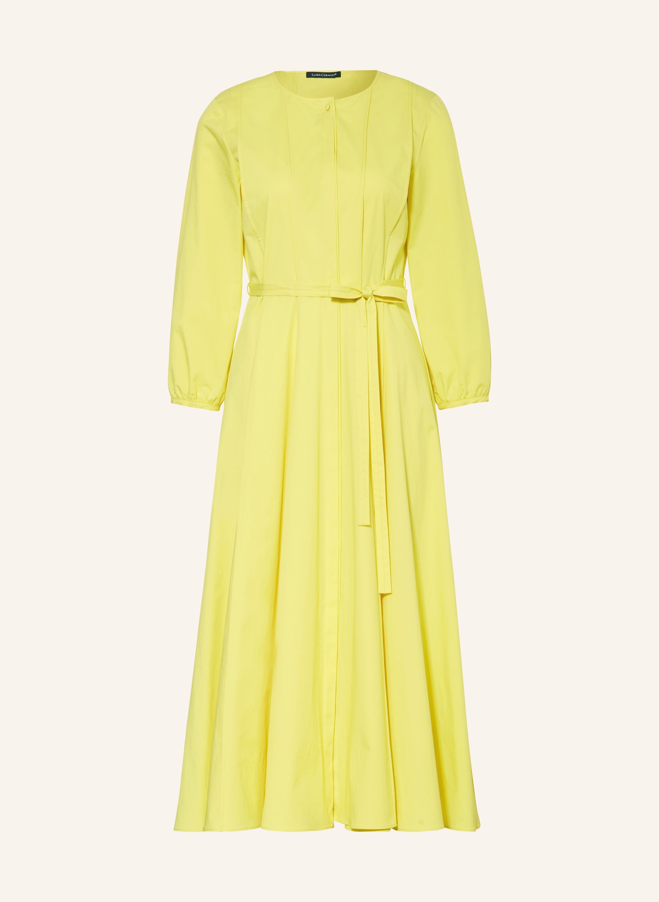 LUISA CERANO Shirt dress, Color: YELLOW (Image 1)