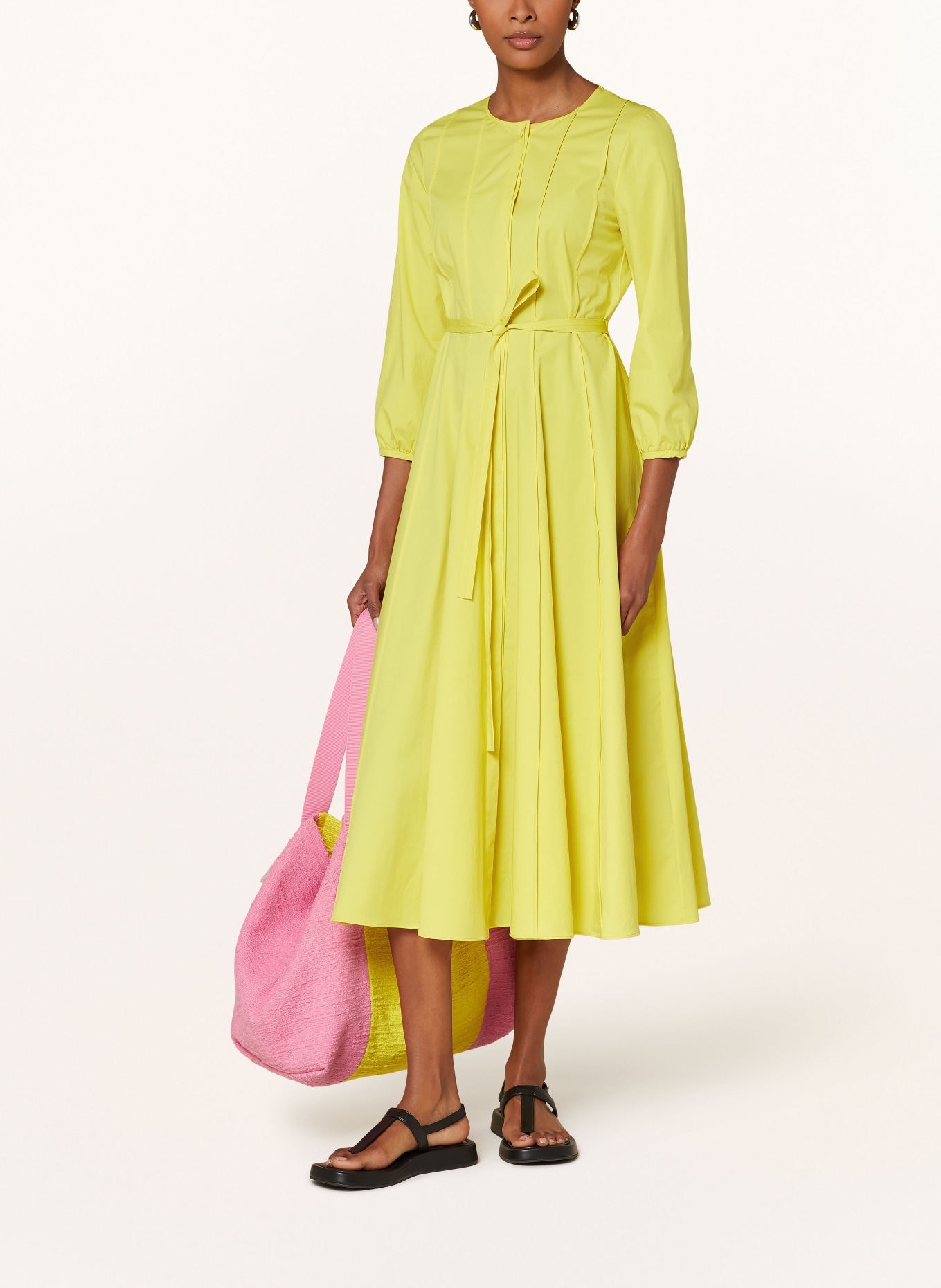 LUISA CERANO Shirt dress, Color: YELLOW (Image 2)