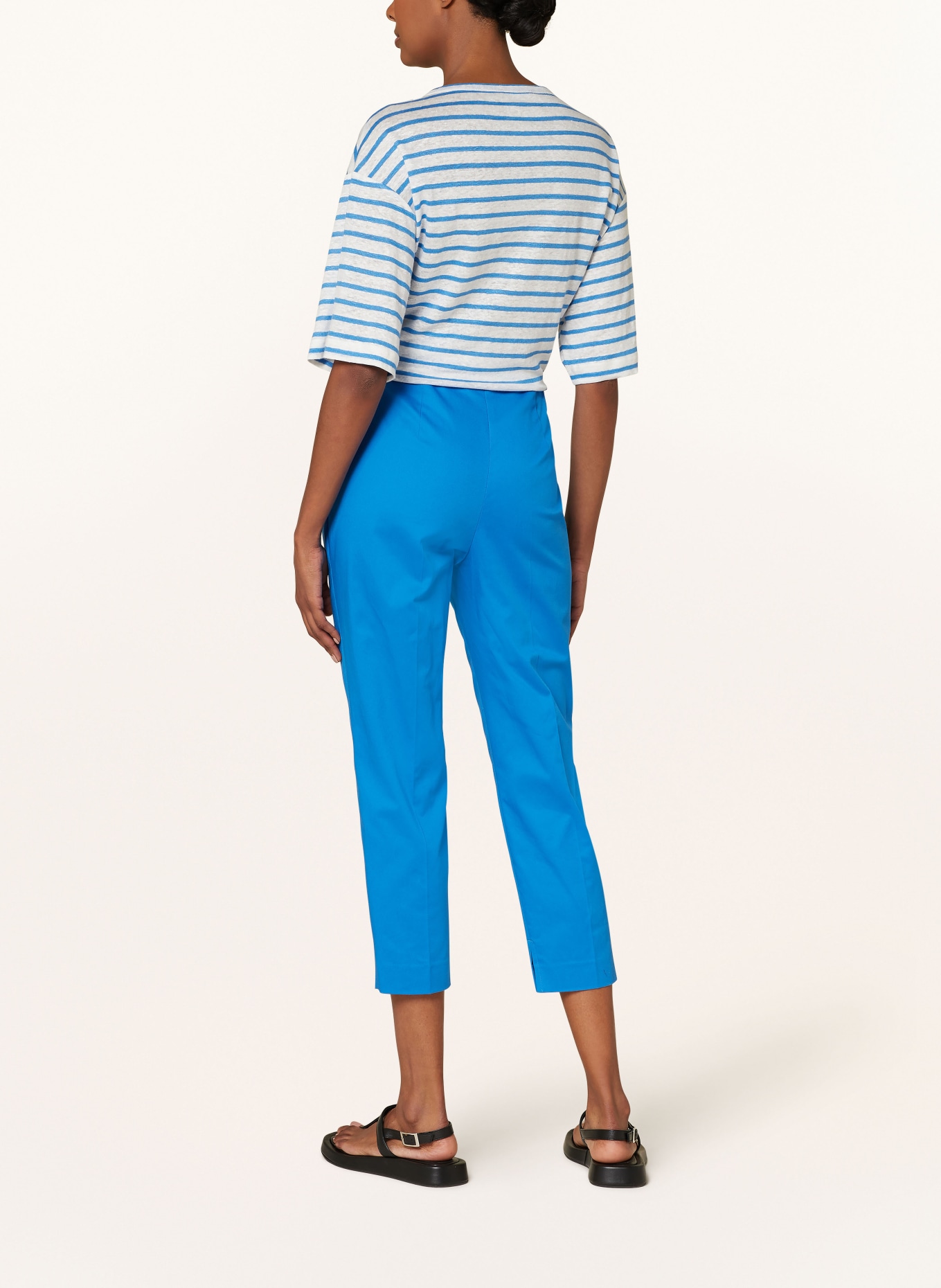 LUISA CERANO 7/8 pants, Color: BLUE (Image 3)