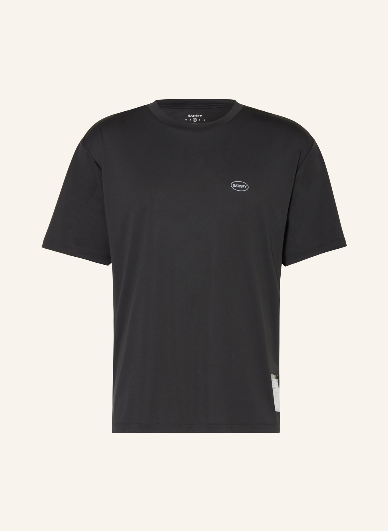 SATISFY Running shirt AURALITE™, Color: BLACK (Image 1)