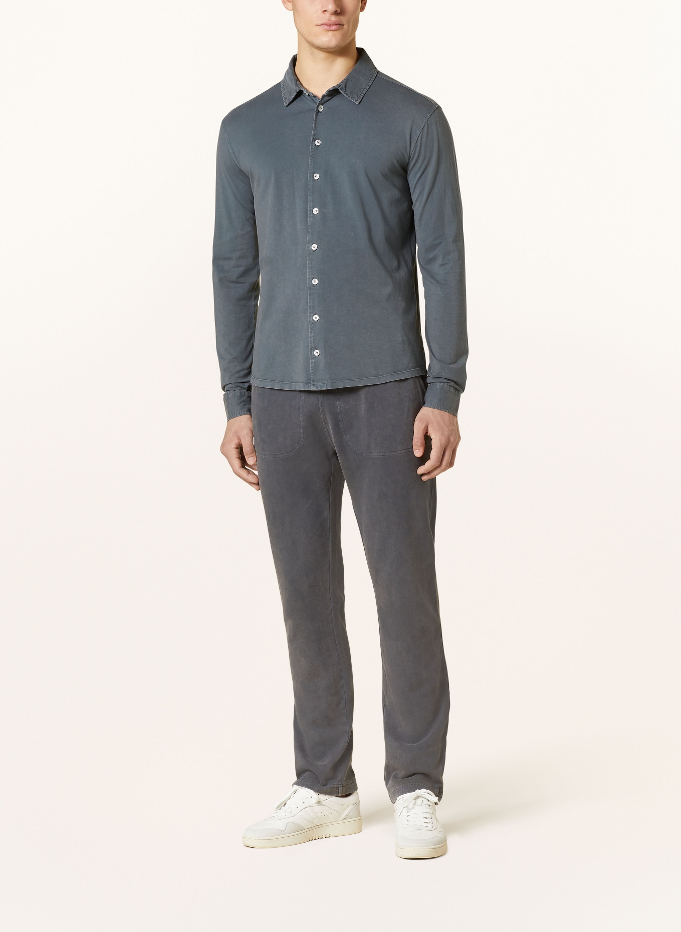 Juvia Jersey shirt KOA slim fit, Color: GRAY (Image 2)