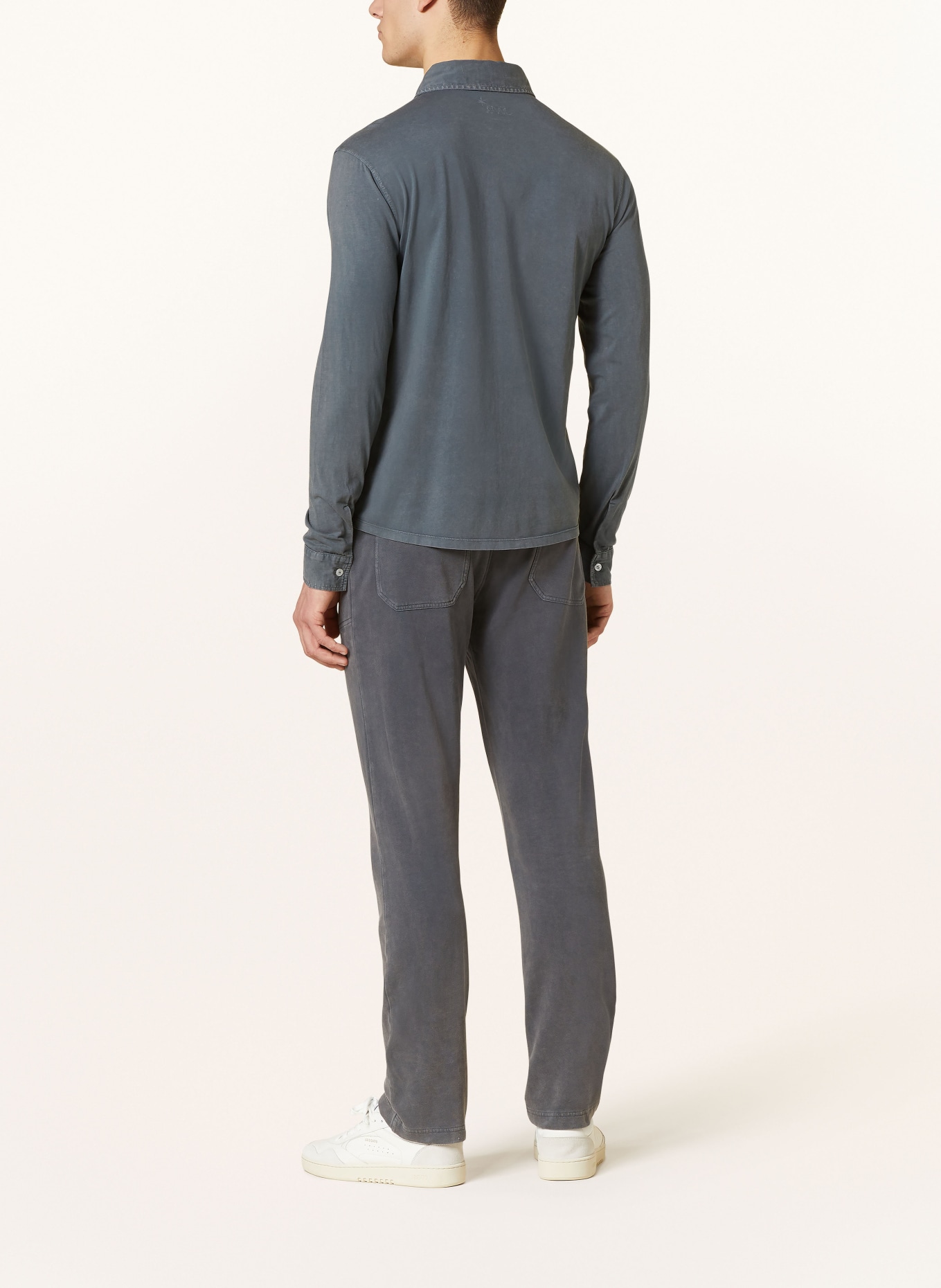 Juvia Jerseyhemd KOA Slim Fit, Farbe: GRAU (Bild 3)