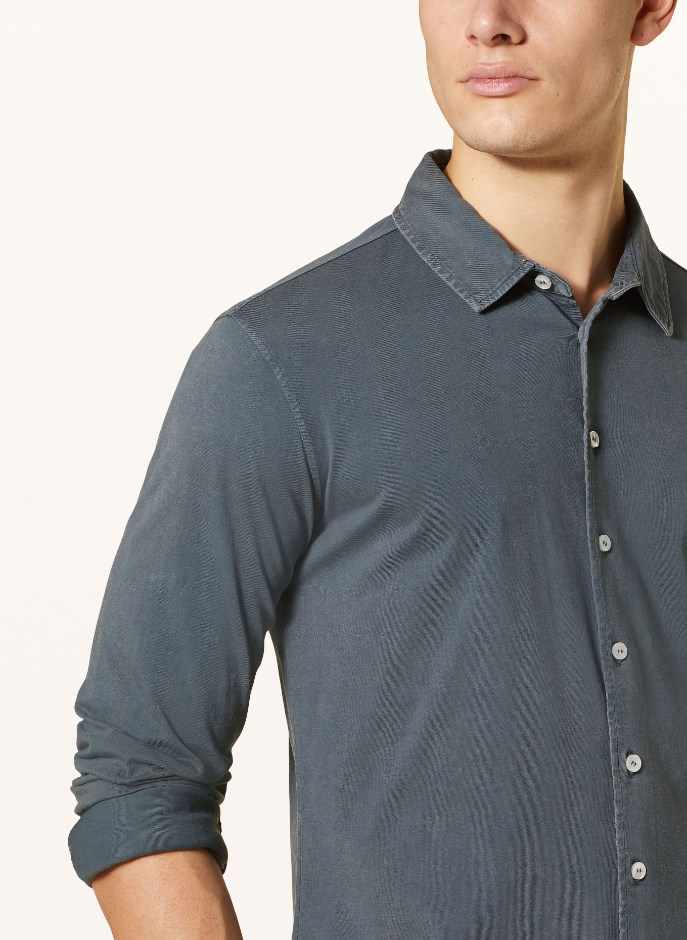 Juvia Jersey shirt KOA slim fit, Color: GRAY (Image 4)
