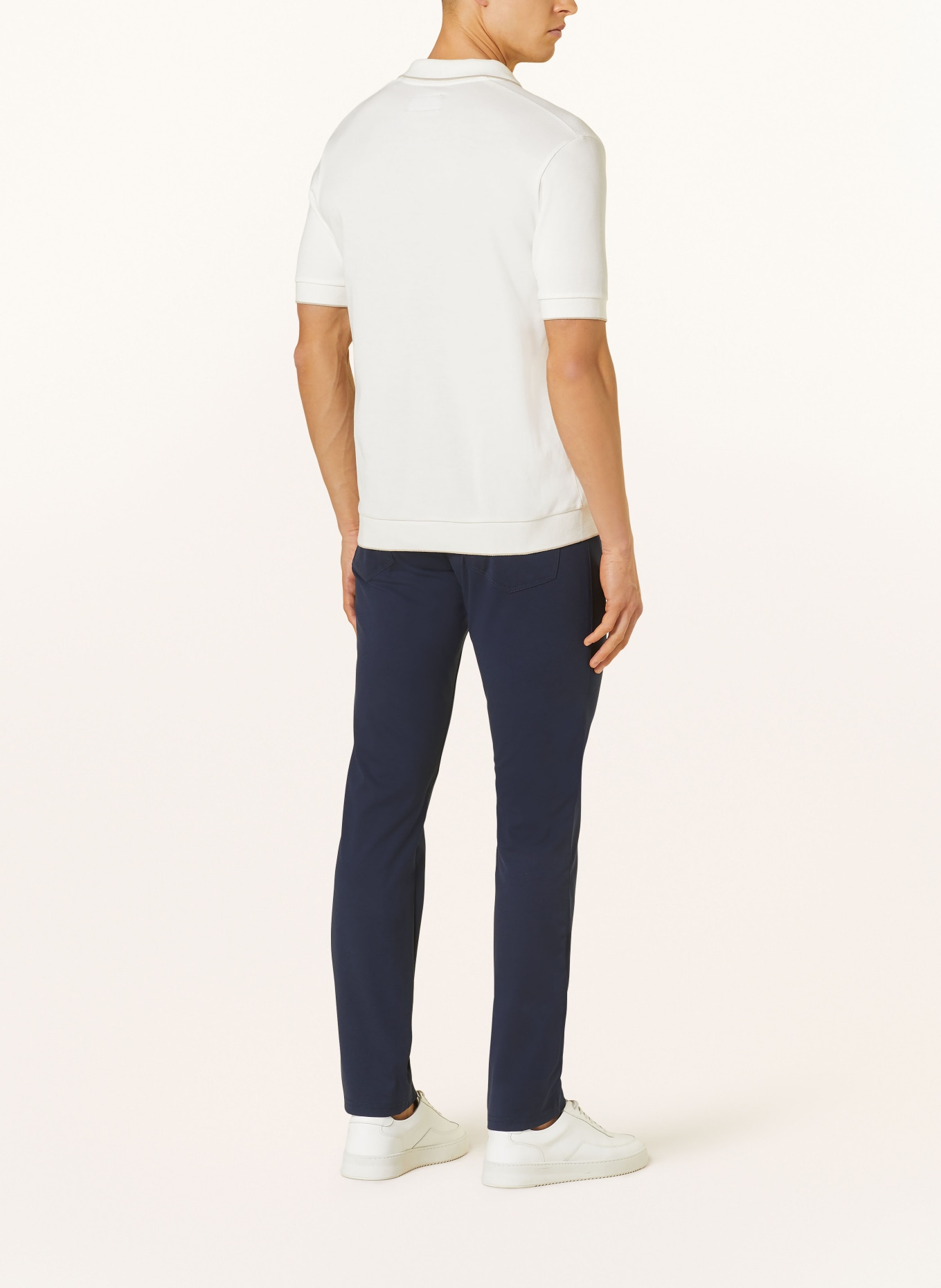 BRAX Jersey trousers STYLE CHUCK modern fit, Color: DARK BLUE (Image 3)