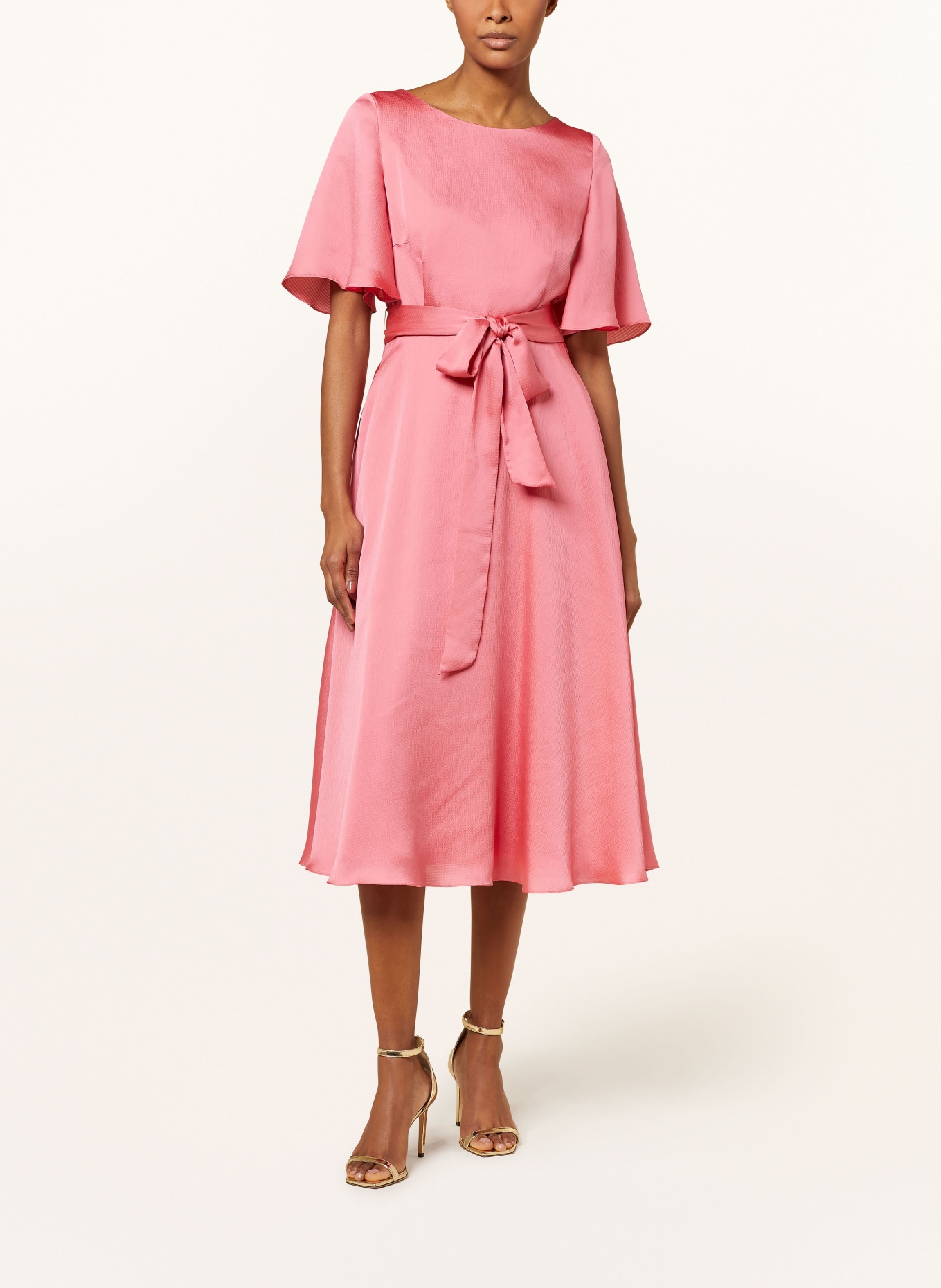 SWING Cocktail dress made of satin, Color: PINK (Image 2)