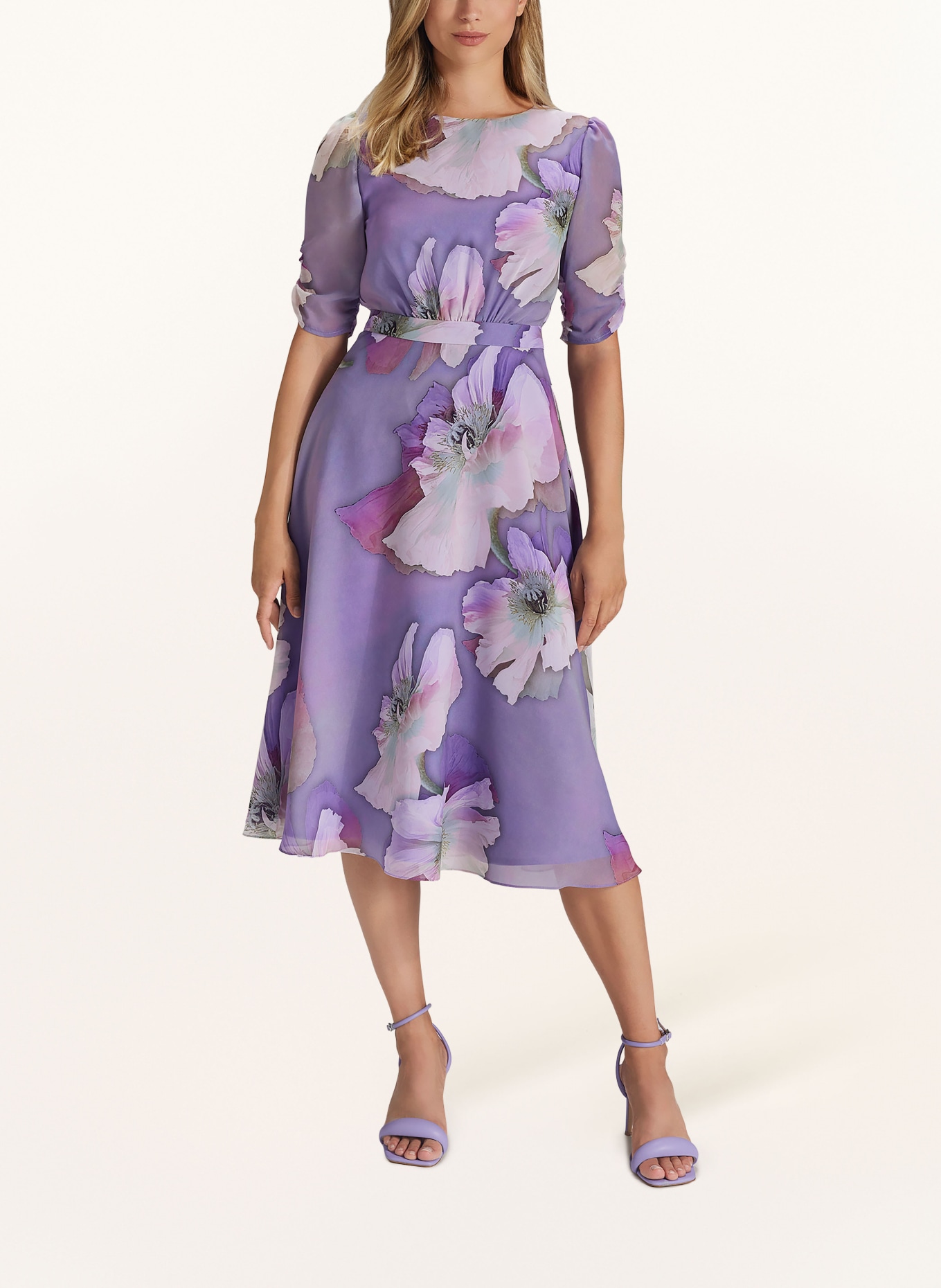 SWING Cocktail dress, Color: PURPLE/ PINK/ GREEN (Image 2)