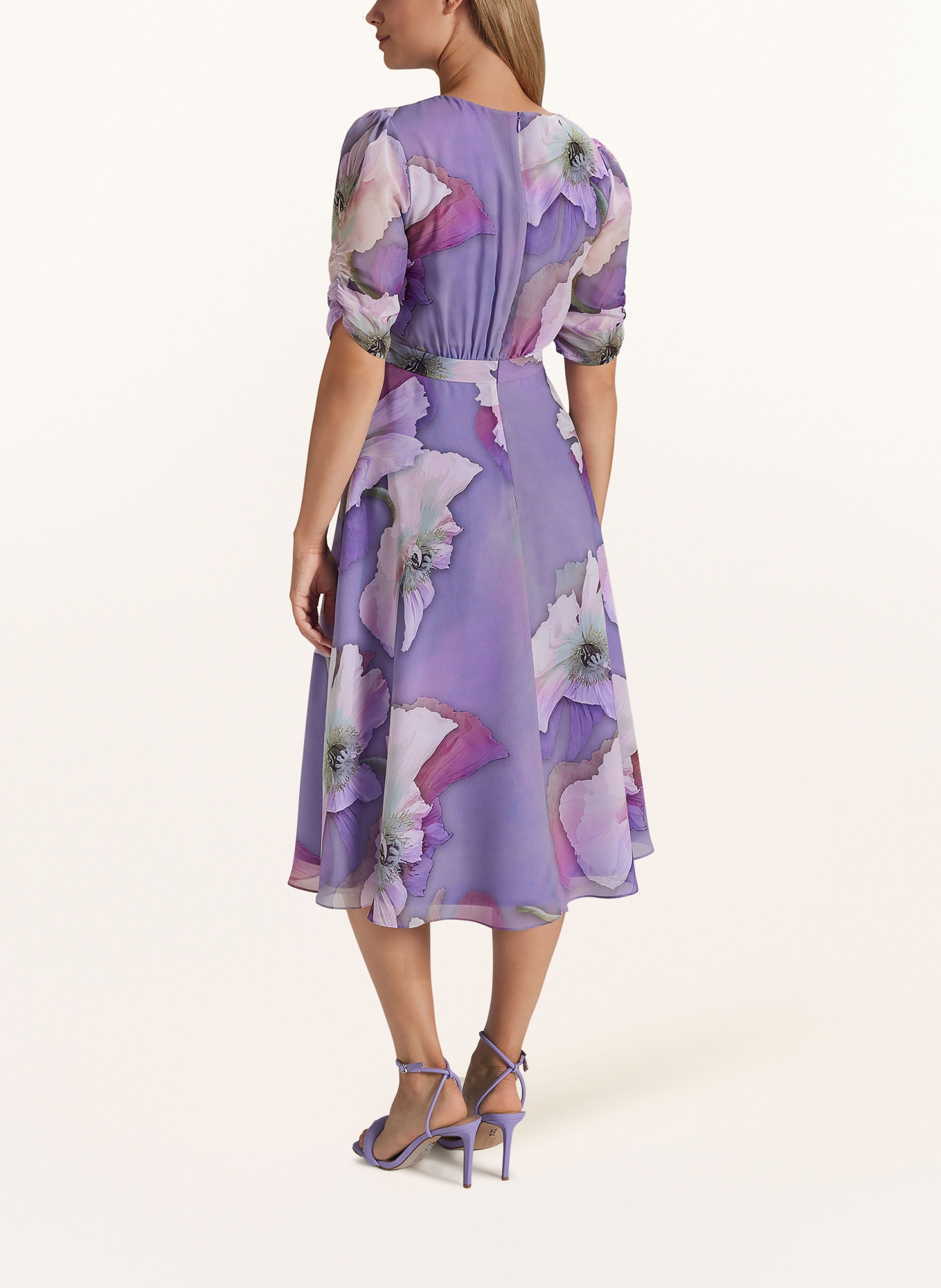 SWING Cocktail dress, Color: PURPLE/ PINK/ GREEN (Image 3)