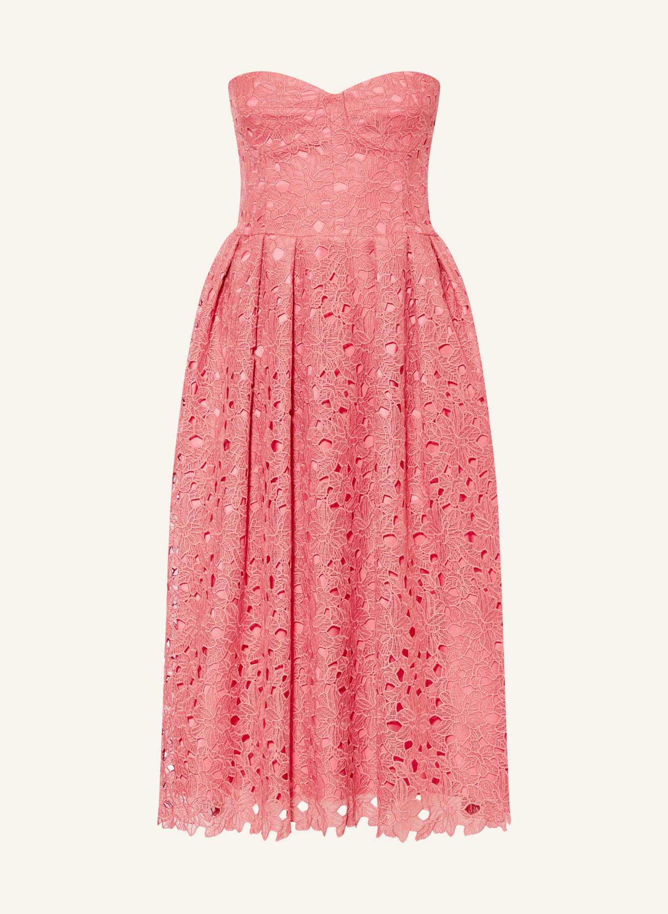 SWING Cocktail dress made of lace, Color: PINK (Image 1)