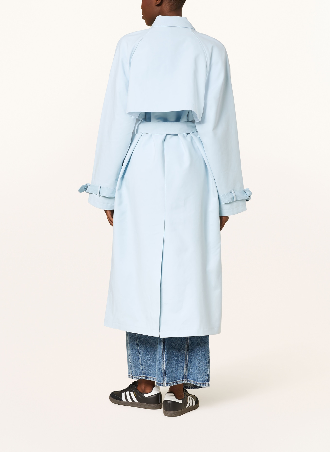 MEOTINE Trench coat BETTY, Color: LIGHT BLUE (Image 3)