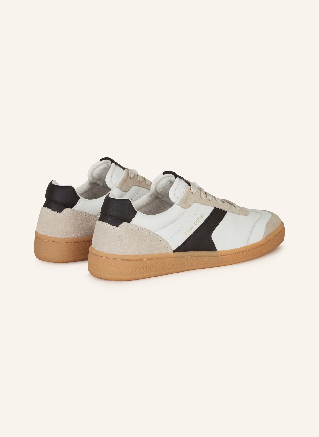 Marc O'Polo Sneakers, Color: WHITE/ BEIGE/ BLACK (Image 2)