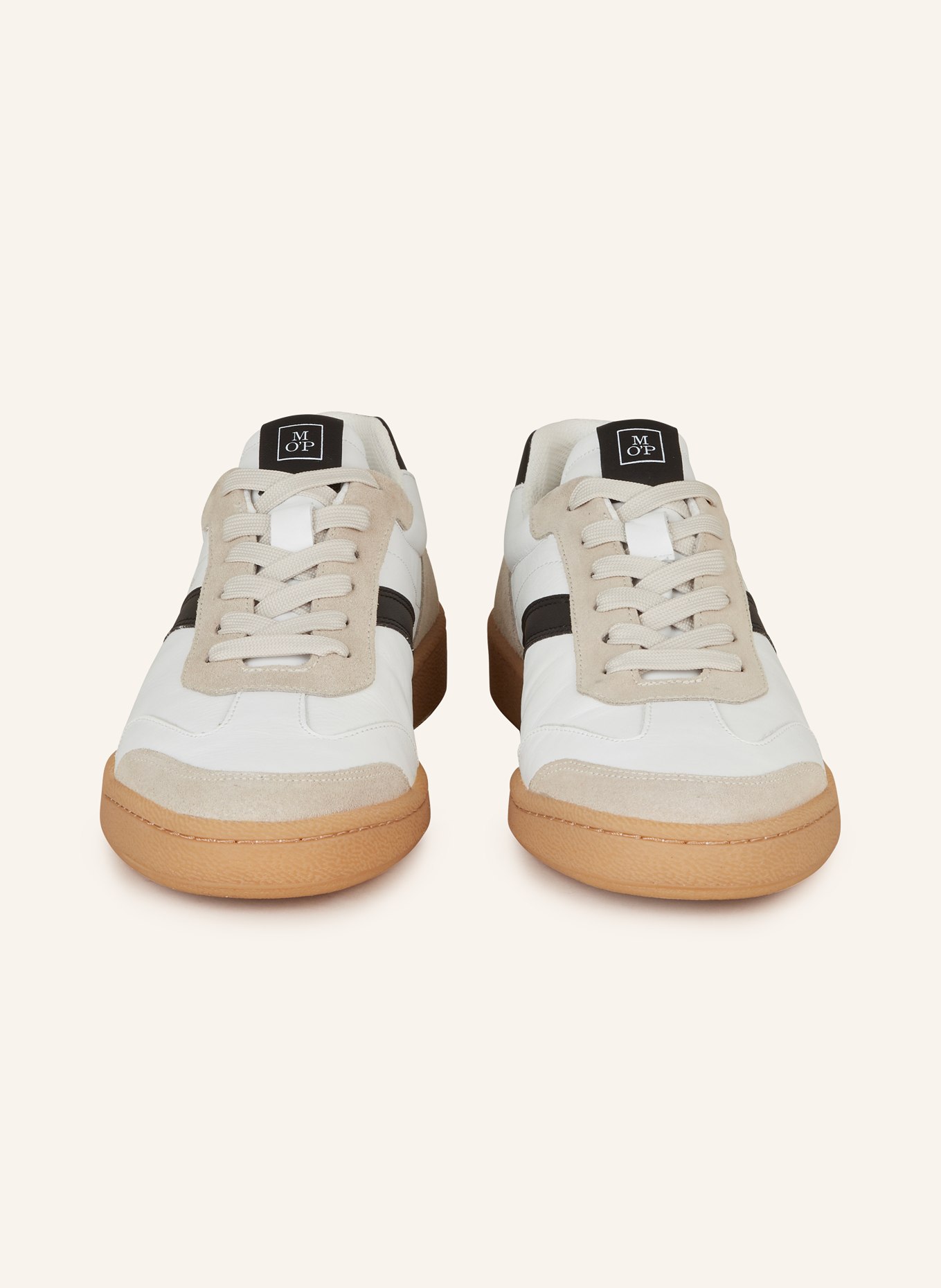 Marc O'Polo Sneakers, Color: WHITE/ BEIGE/ BLACK (Image 3)