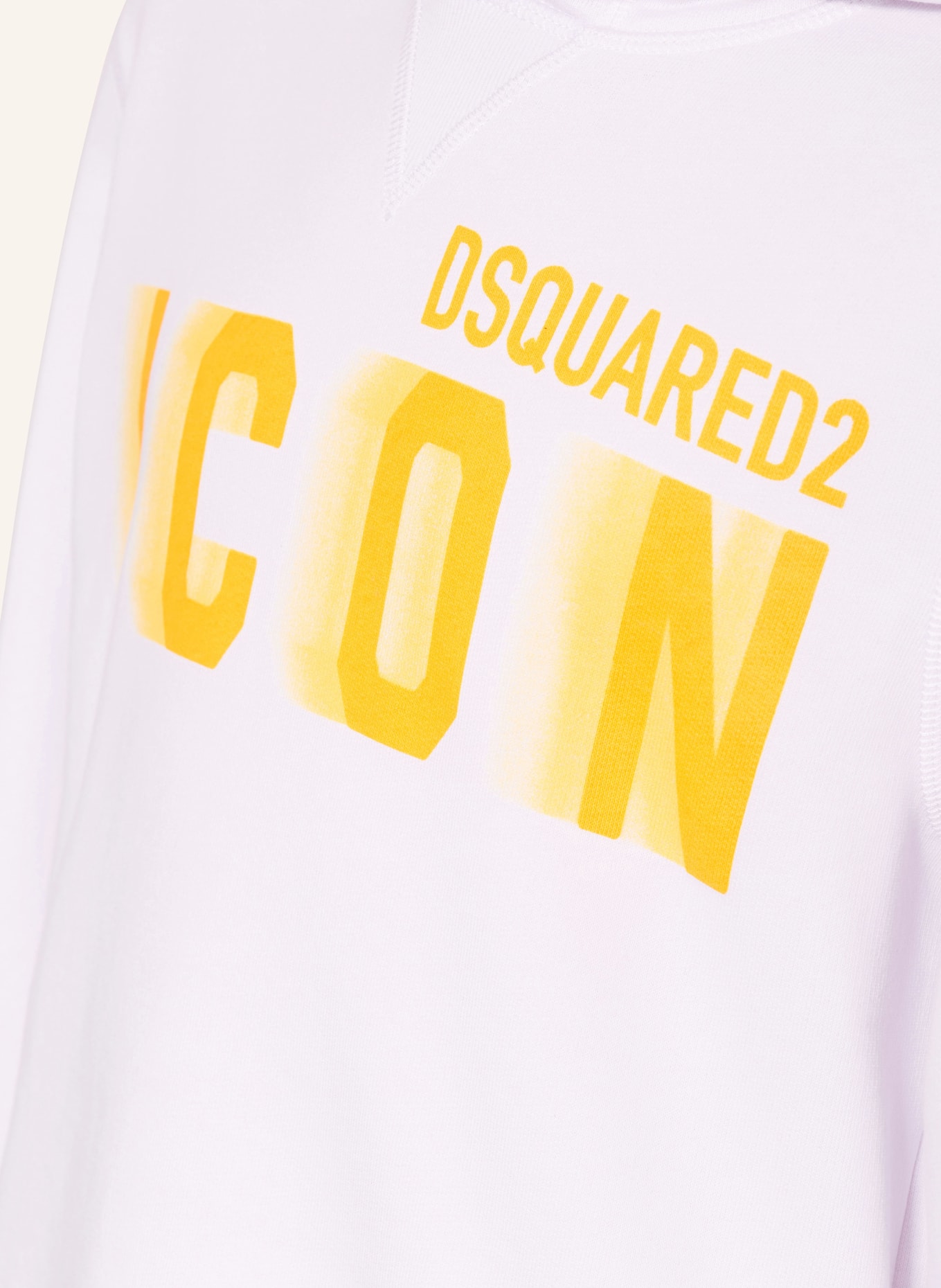 DSQUARED2 Hoodie ICON NEW, Farbe: WEISS (Bild 3)