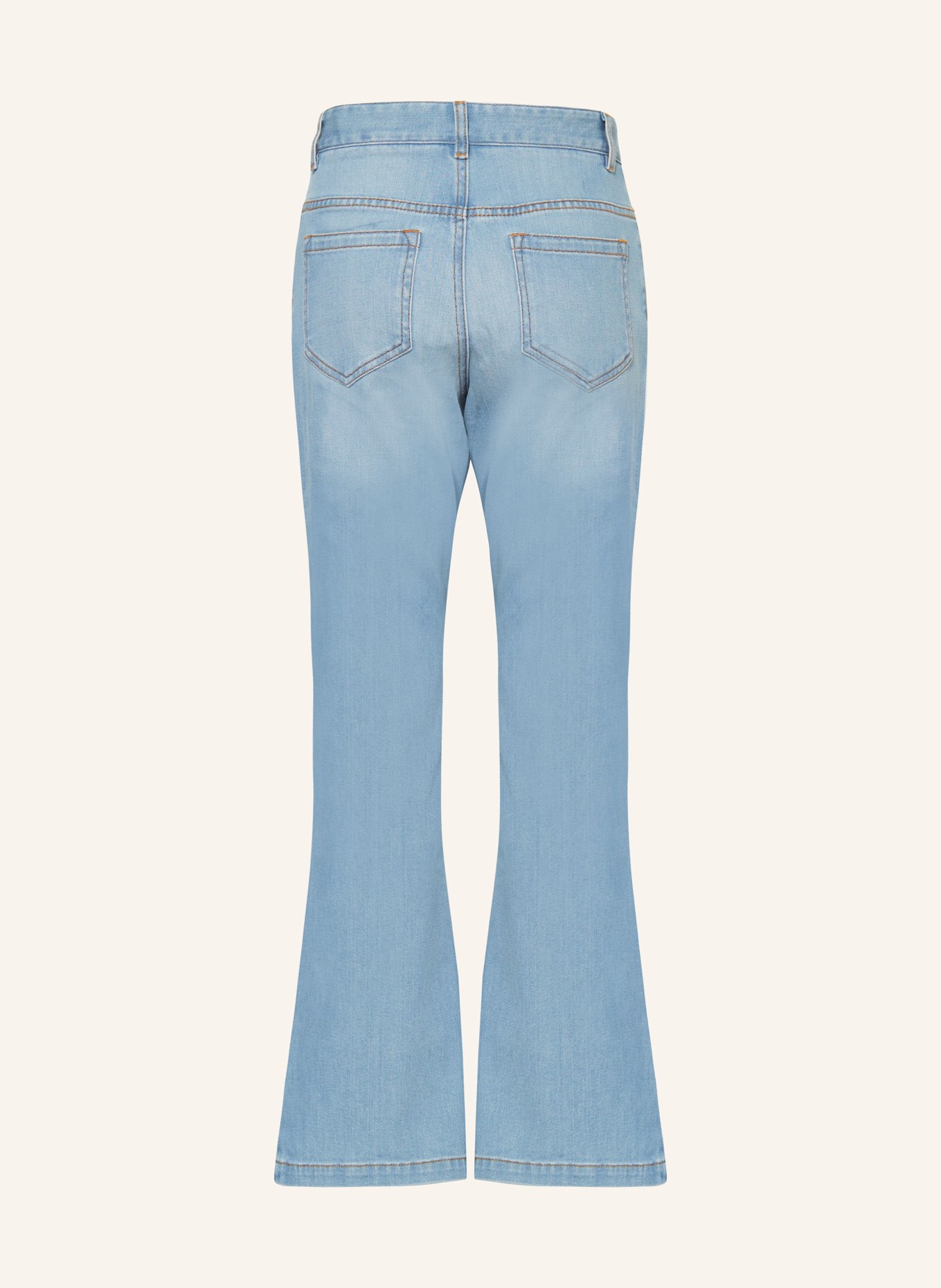 Chloé Jeans Flared Fit, Farbe: HELLBLAU (Bild 2)