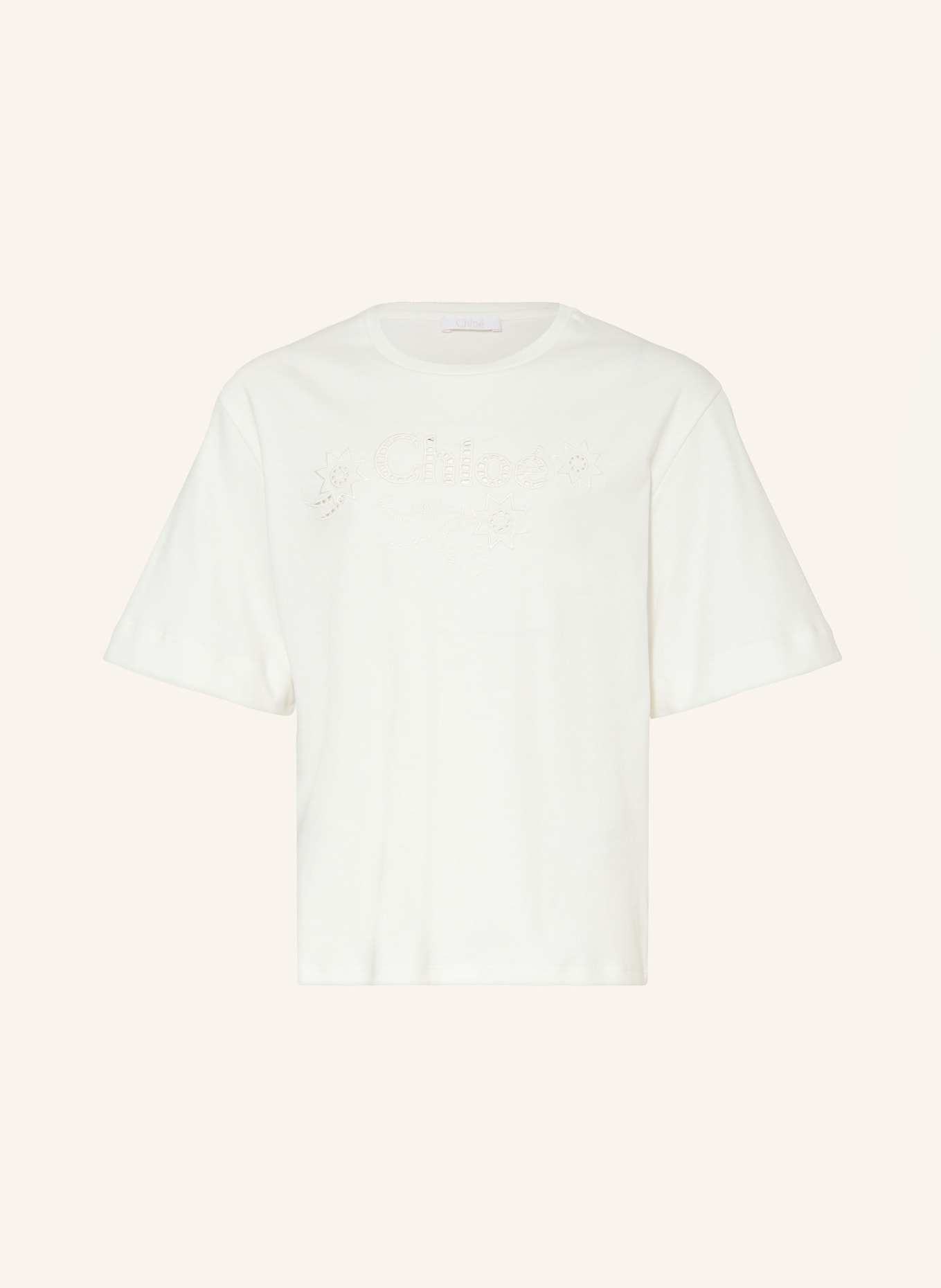 Chloé T-shirt, Kolor: BIAŁY (Obrazek 1)
