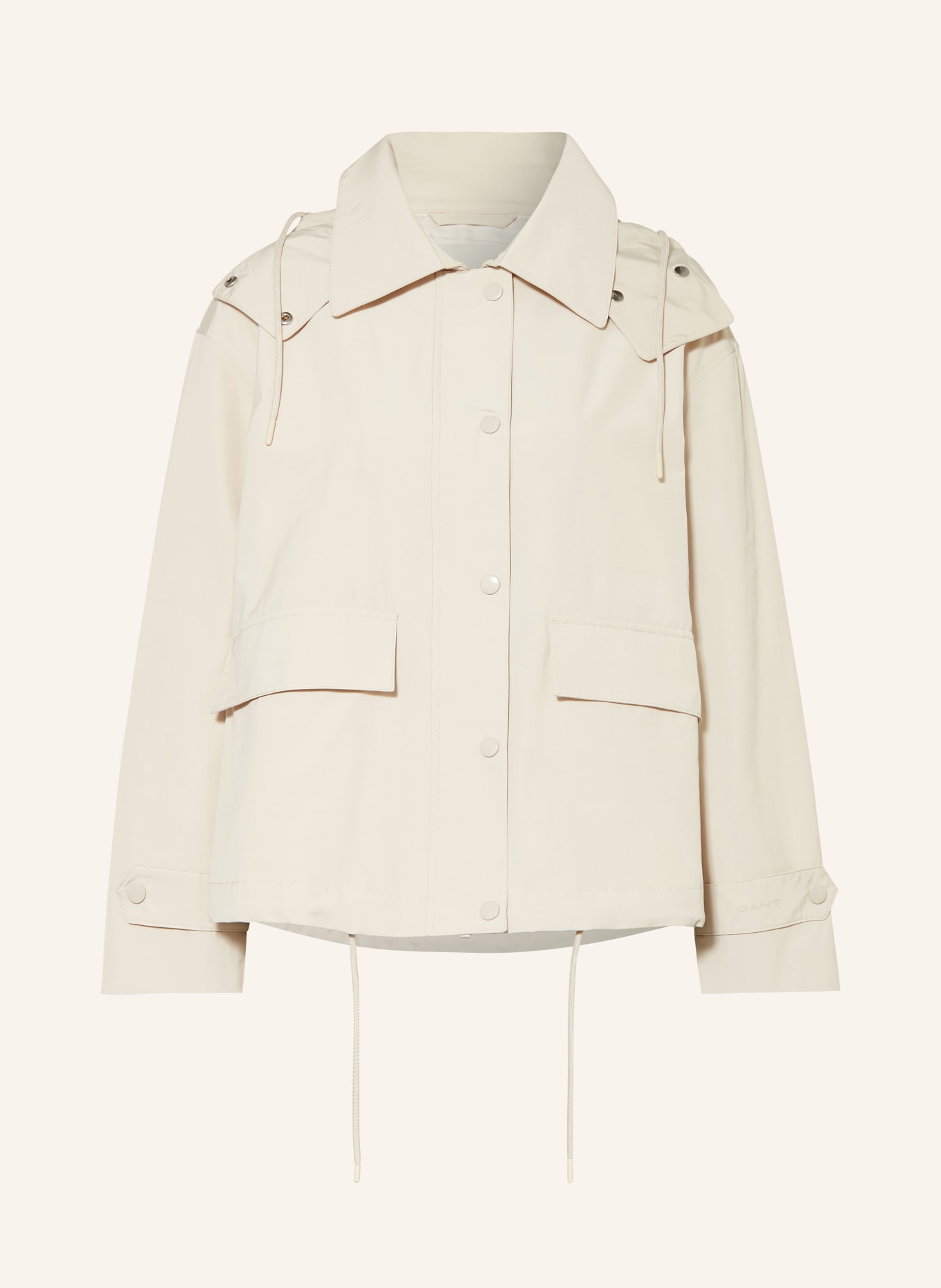 GANT Jacket with detachable hood, Color: BEIGE (Image 1)