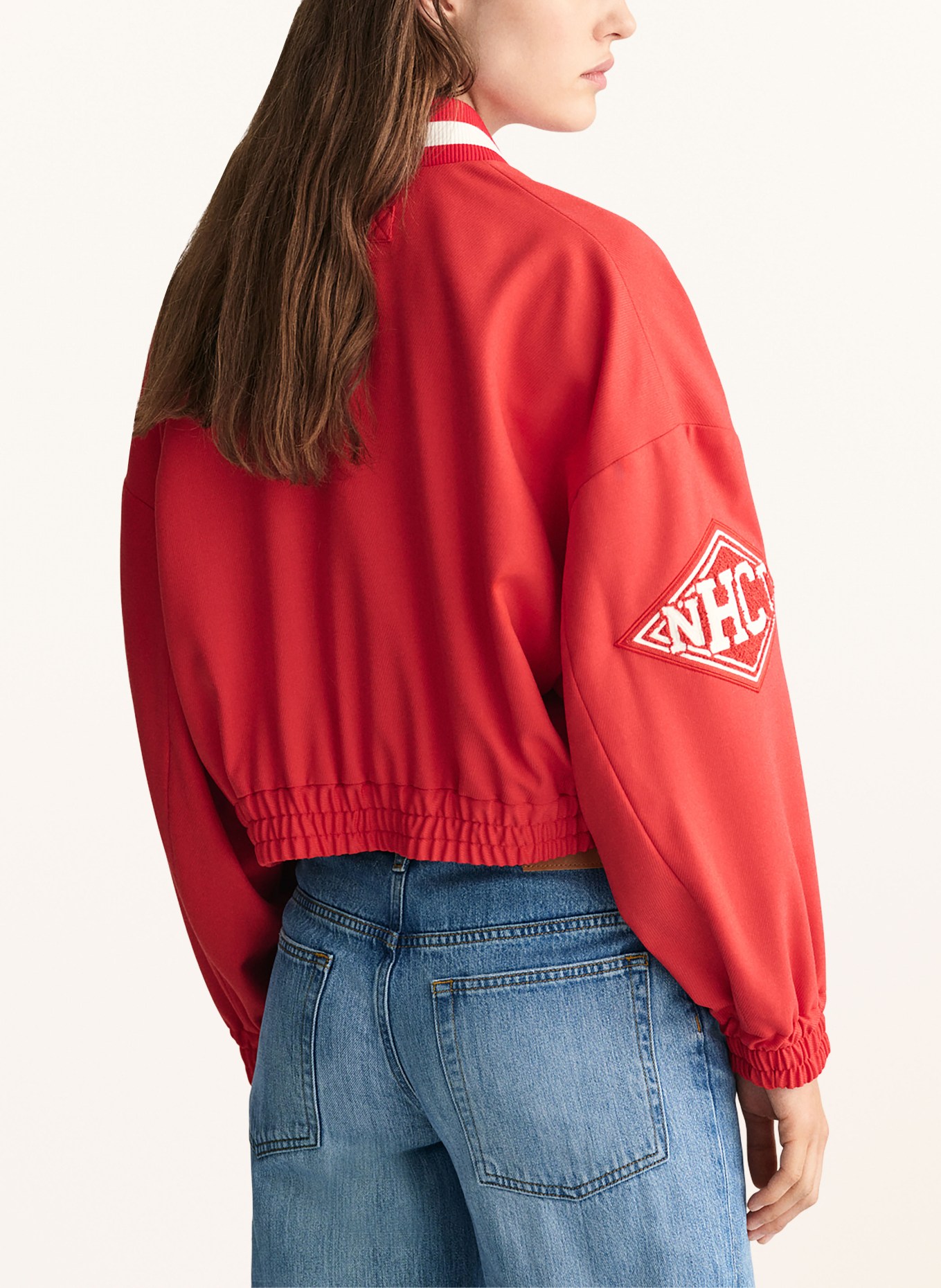 GANT College jacket, Color: RED (Image 3)