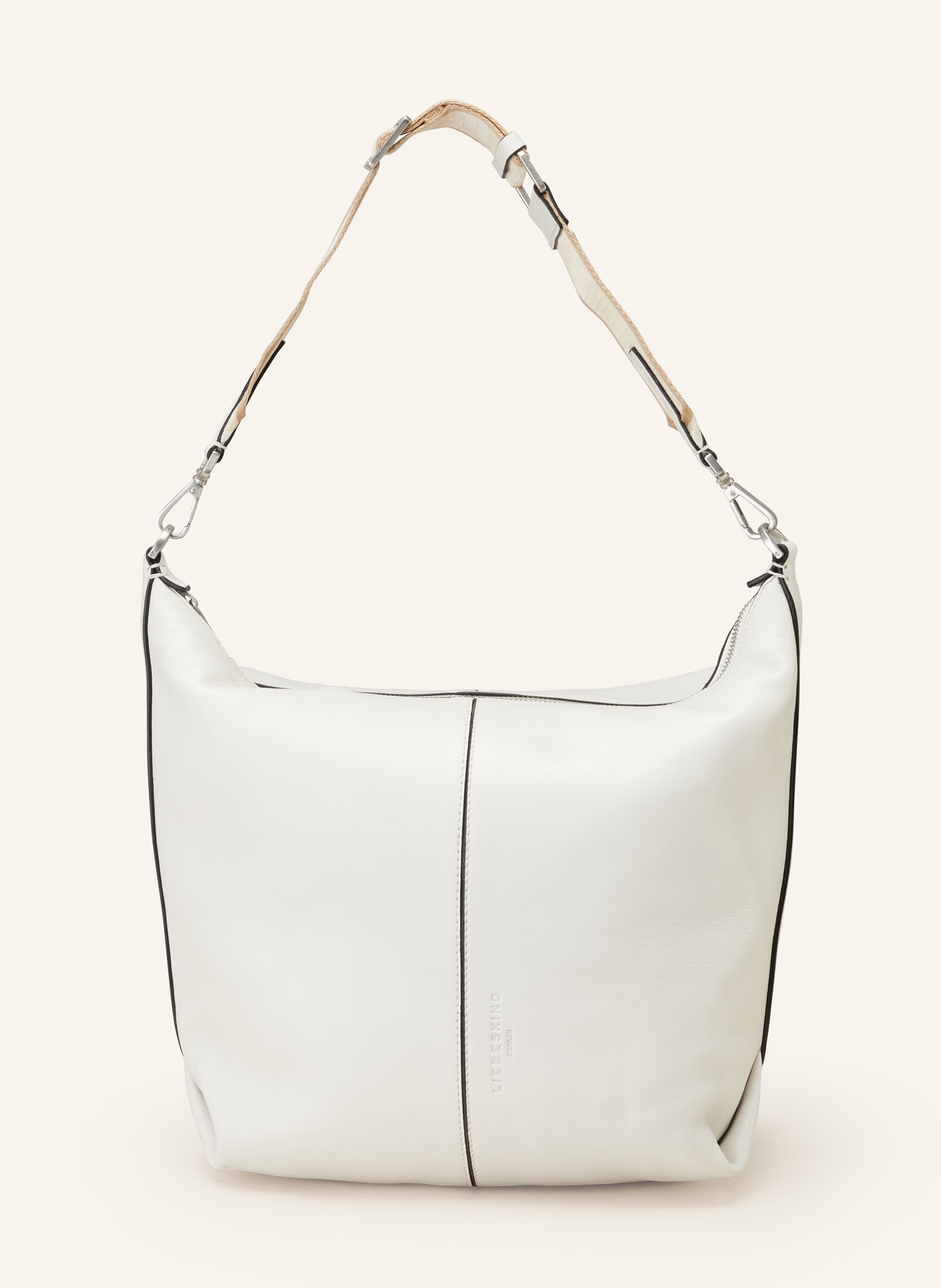 LIEBESKIND Hobo bag PARIS M, Color: WHITE (Image 1)