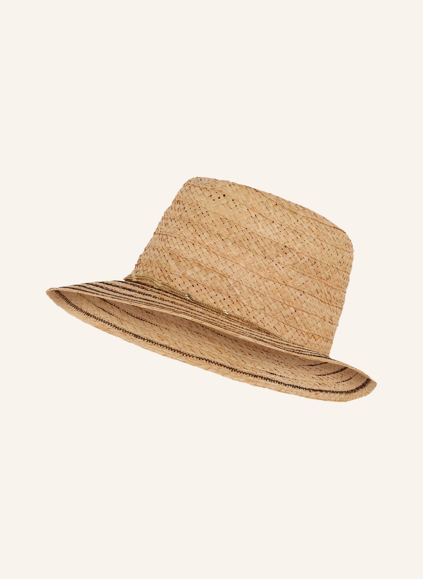 SEEBERGER Straw hat, Color: CAMEL (Image 1)