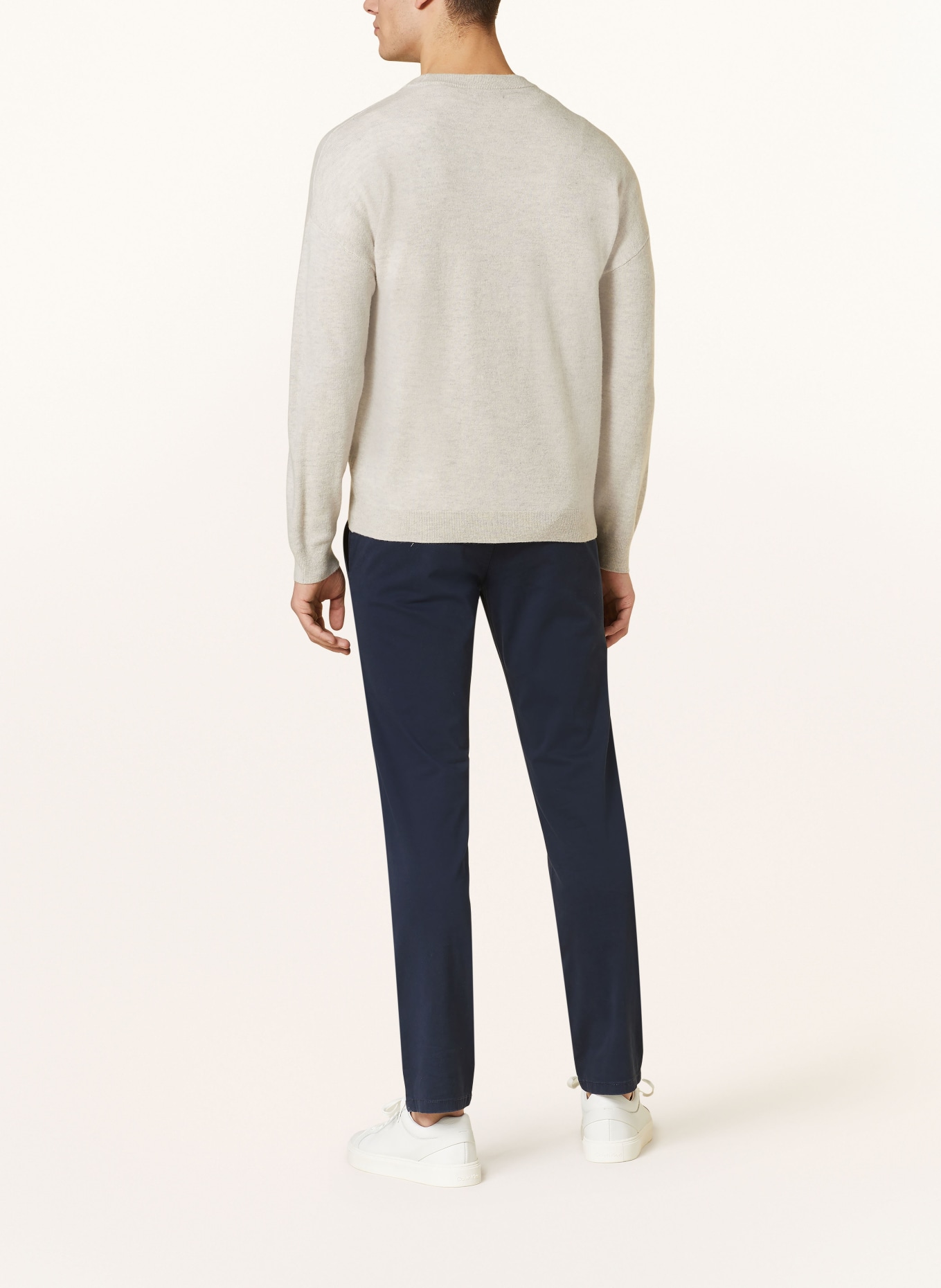 STROKESMAN'S chino: DONKERBLAUW