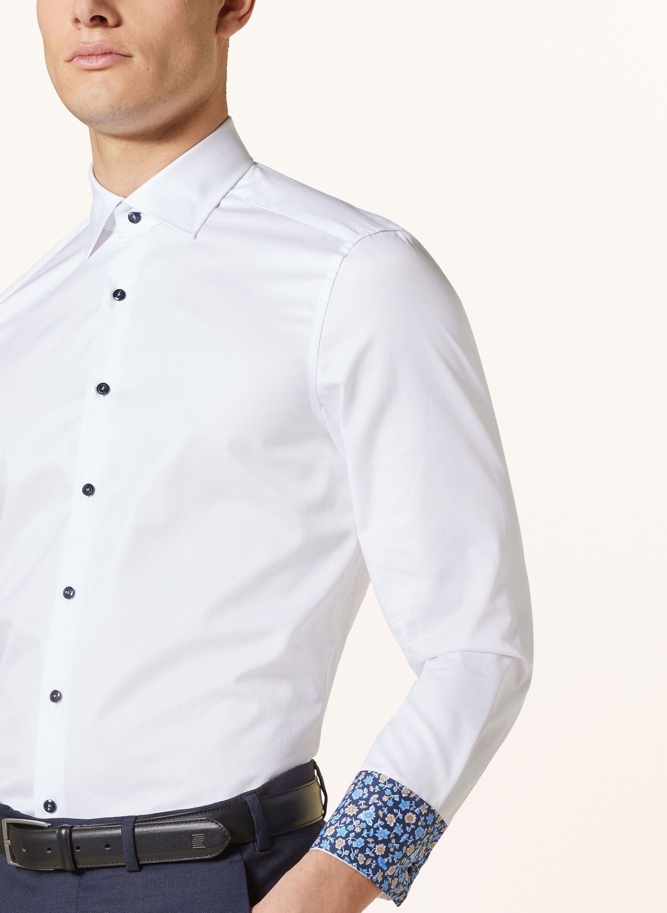 Stenströms Shirt slim fit, Color: WHITE (Image 4)