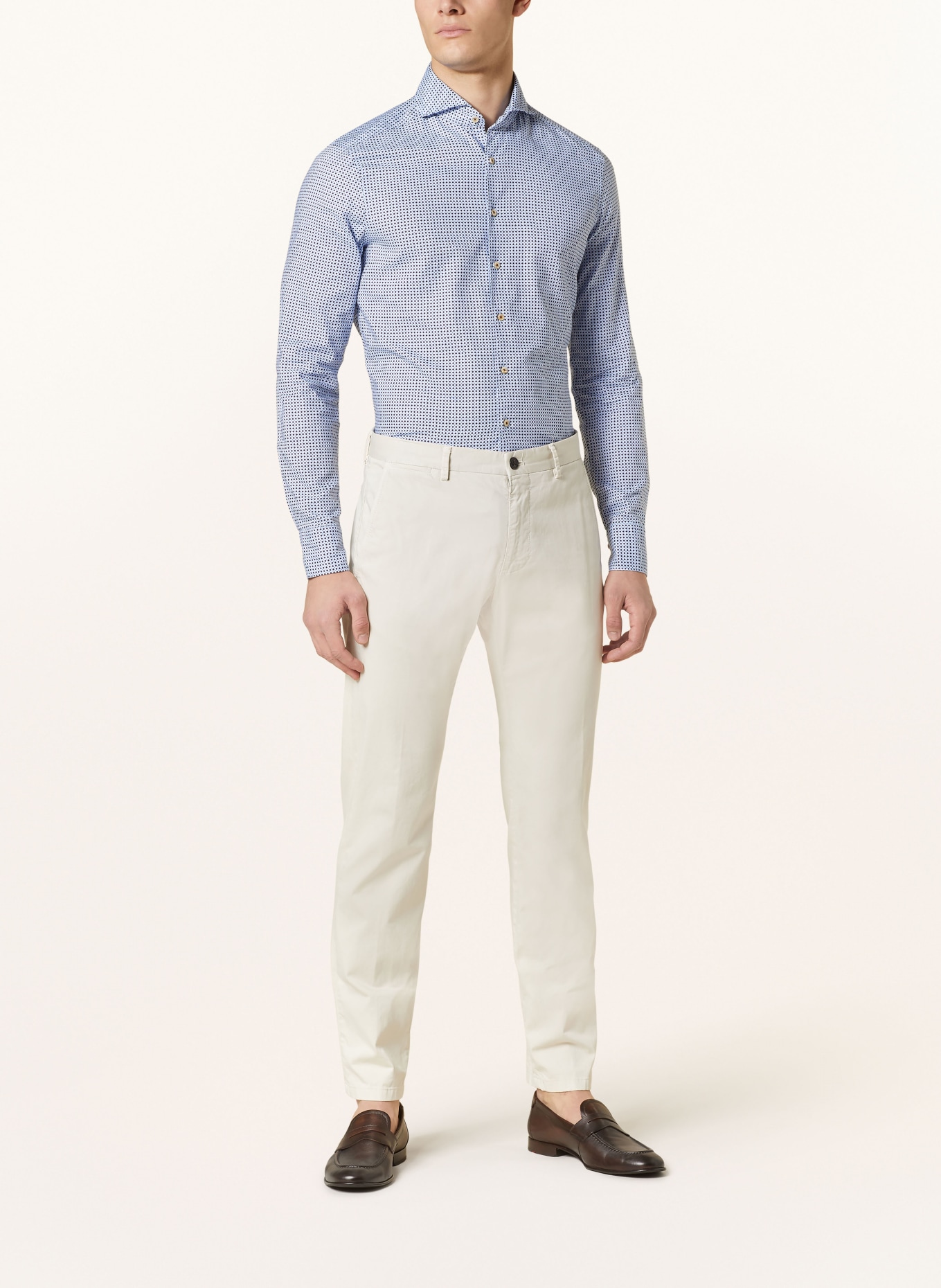 Stenströms Shirt slim fit, Color: LIGHT BLUE/ DARK BLUE (Image 2)