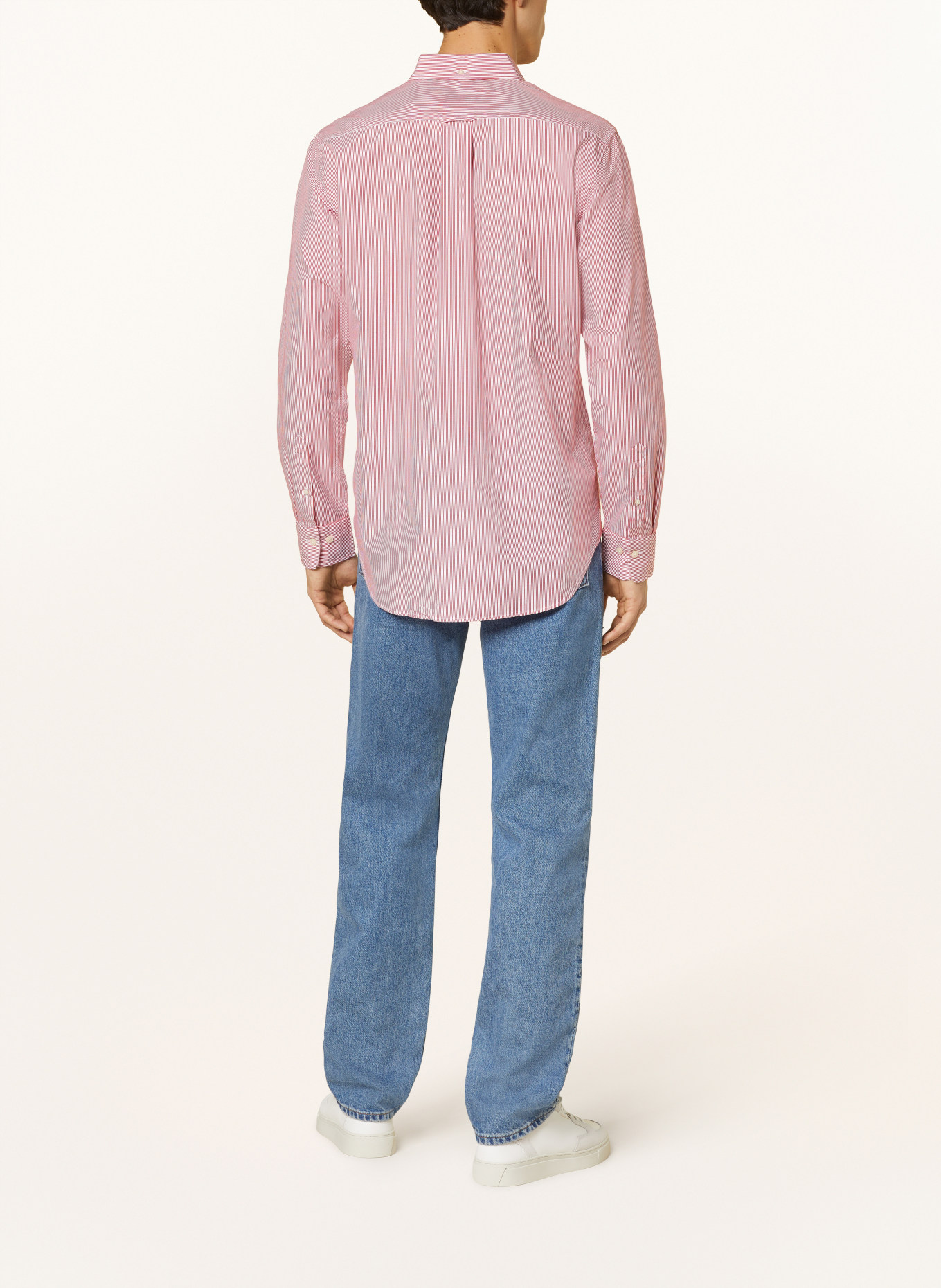 GANT Shirt comfort fit, Color: RED/ WHITE (Image 3)