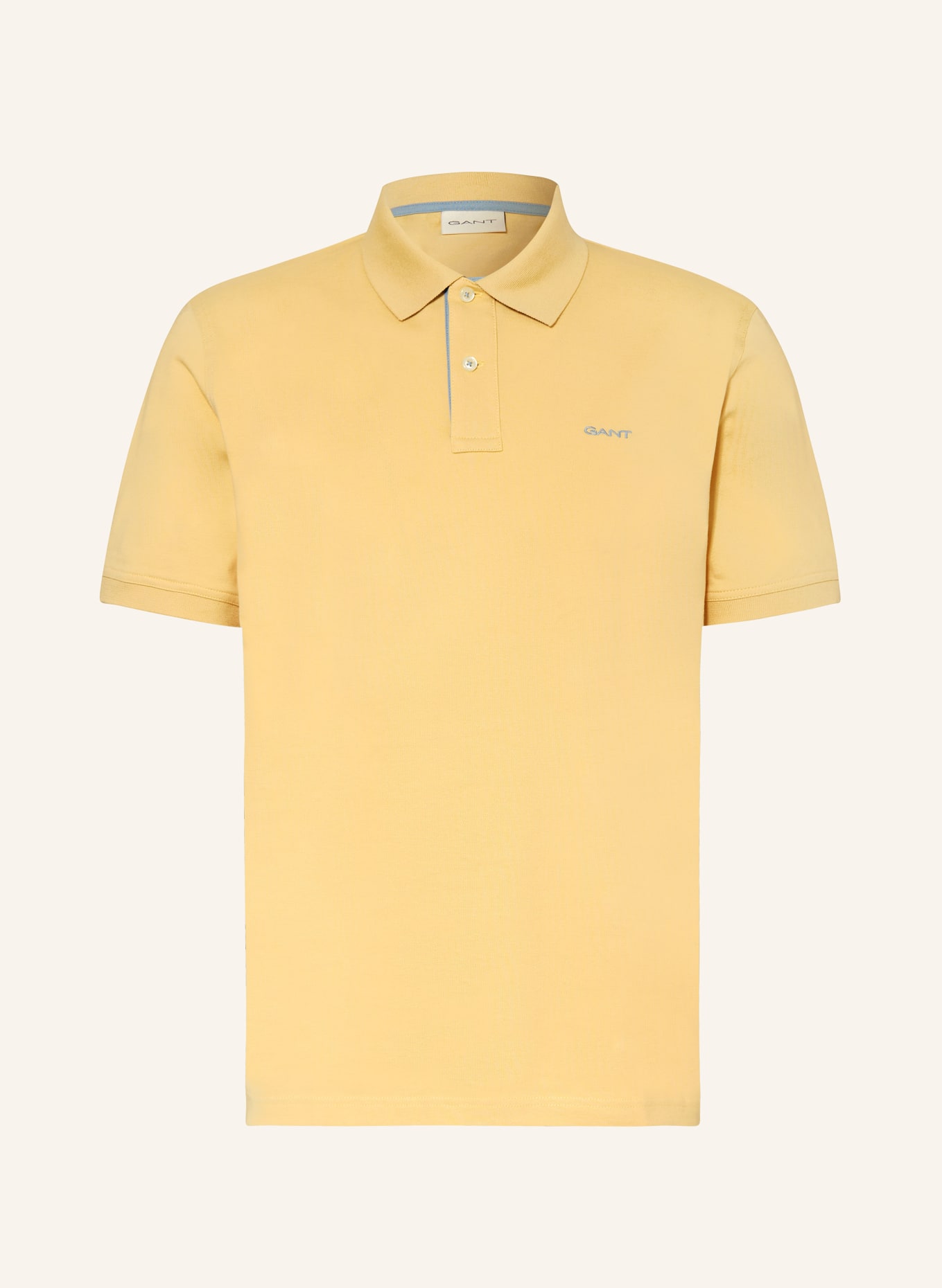 GANT Piqué polo shirt, Color: YELLOW (Image 1)