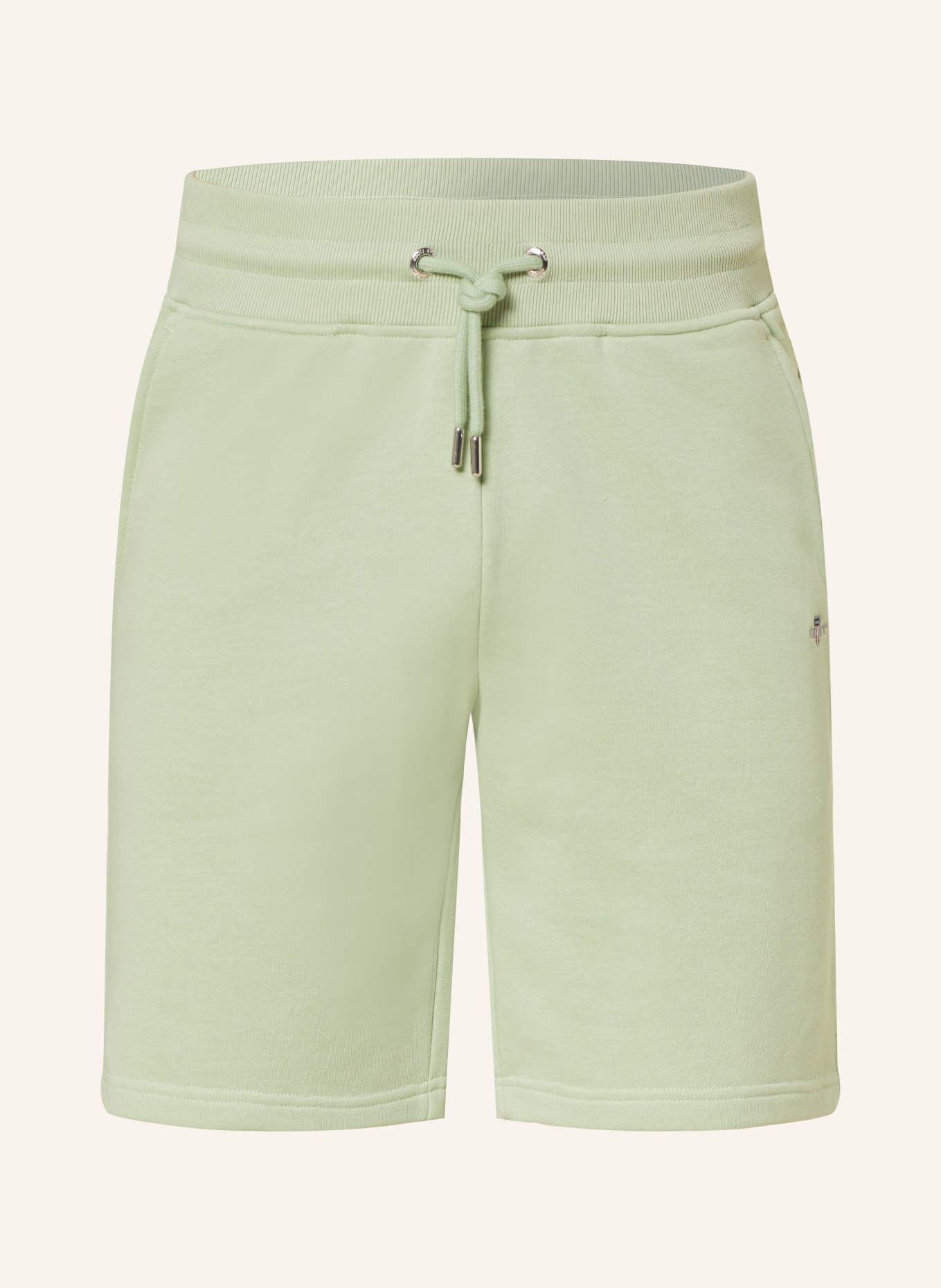 GANT Sweat shorts, Color: LIGHT GREEN (Image 1)